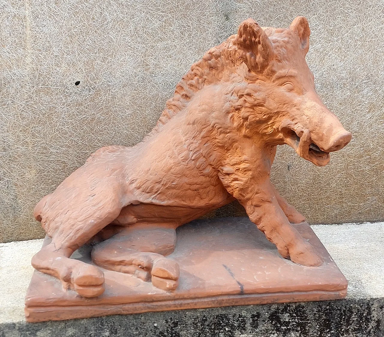 Porcellino Firenze, scultura in terracotta di Pietro Tacca, '900 2