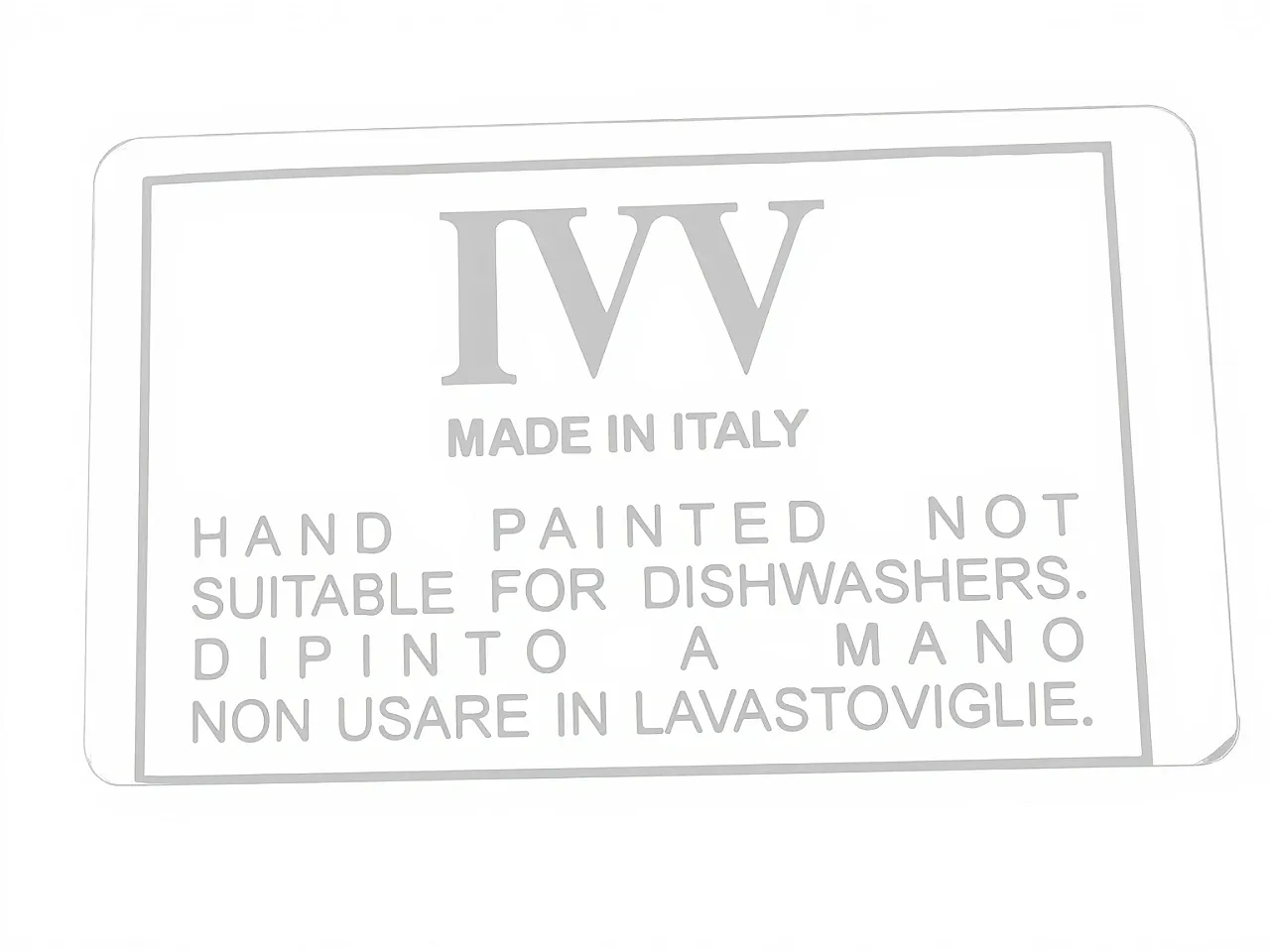 6 Aria series placemats by IVV, 80s 2