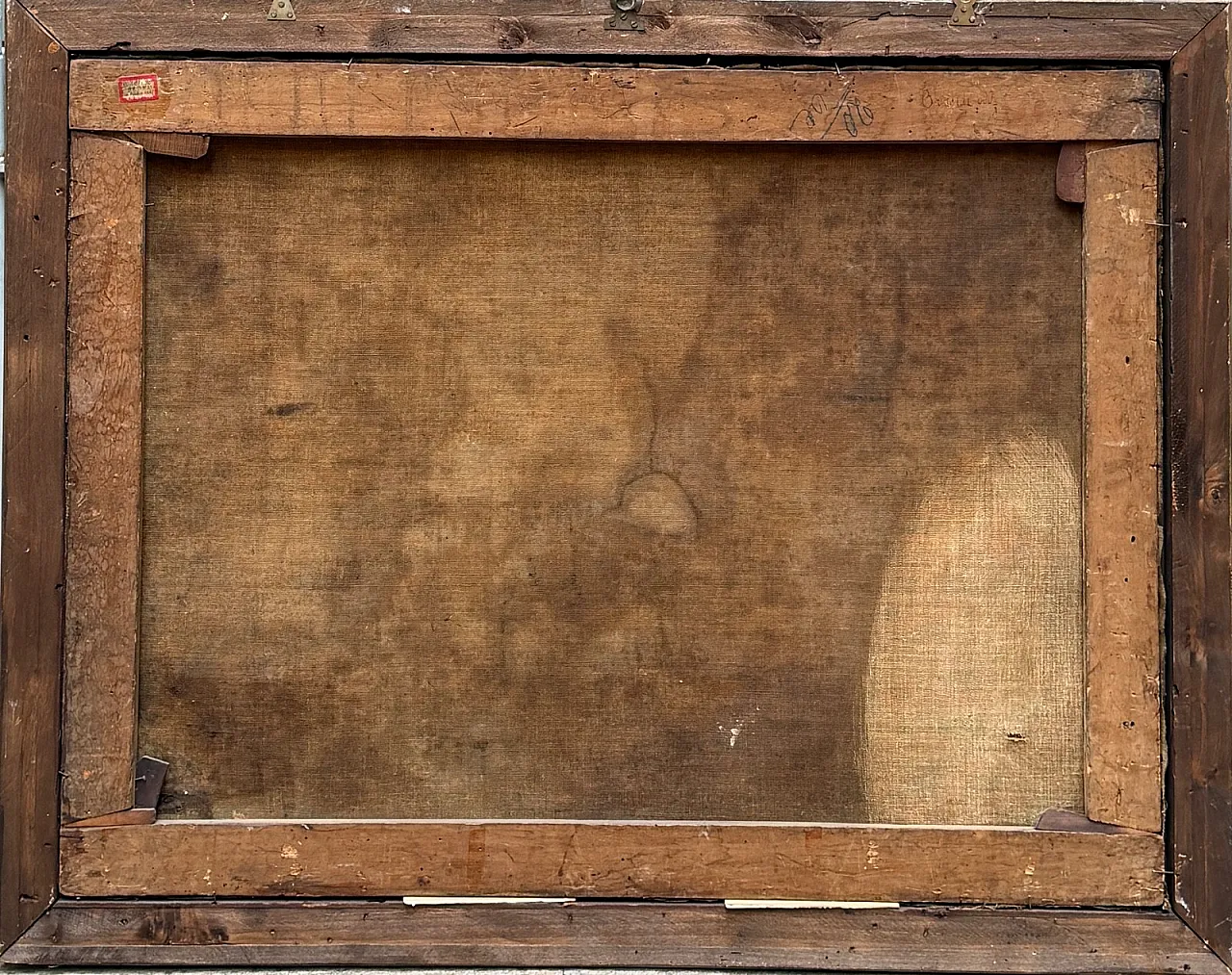 Scena pastorale, scuola di Giacinto Brandi, olio su tela, '600 2