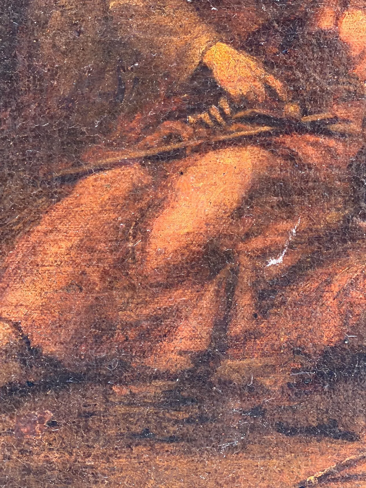 Olio su tela, estasi di San Francesco, scuola di Morazzone, '800 4