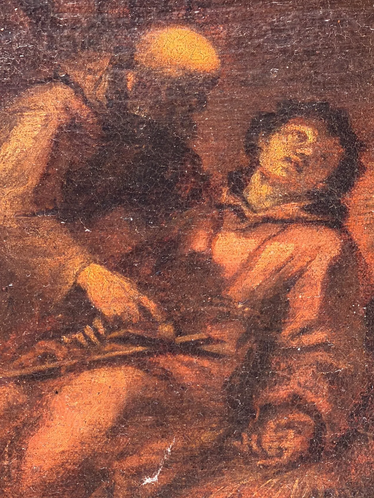 Olio su tela, estasi di San Francesco, scuola di Morazzone, '800 5