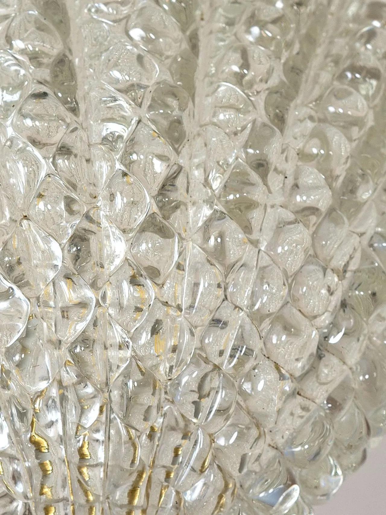 Lampada in vetro di Murano di E.Barovier per Barovier & Toso, anni '30 4