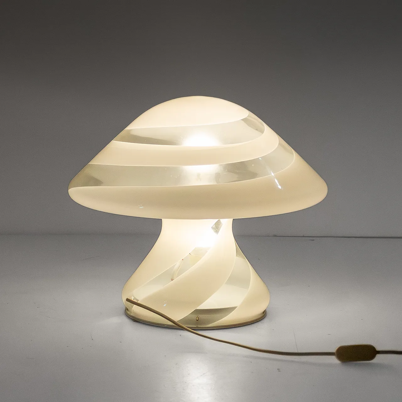 Murano glass lamp by Carlo Nason for Mazzega, 1970s 5