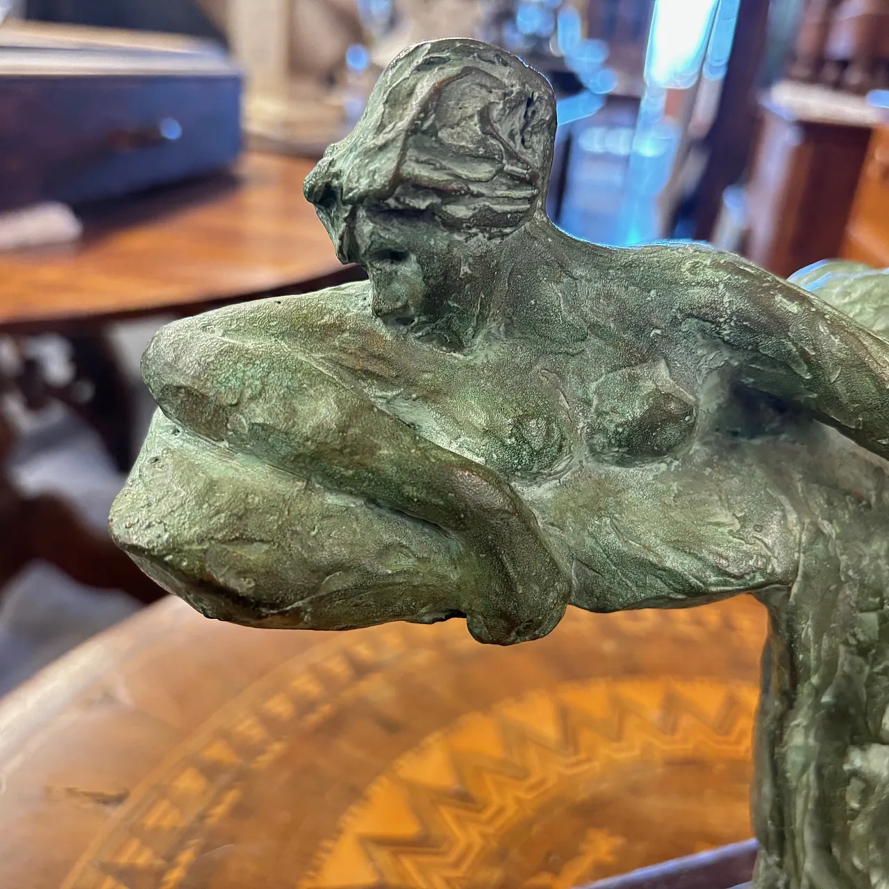 Scultura in bronzo Cleopatra, di Salvatore Fiume,  anni '20 2