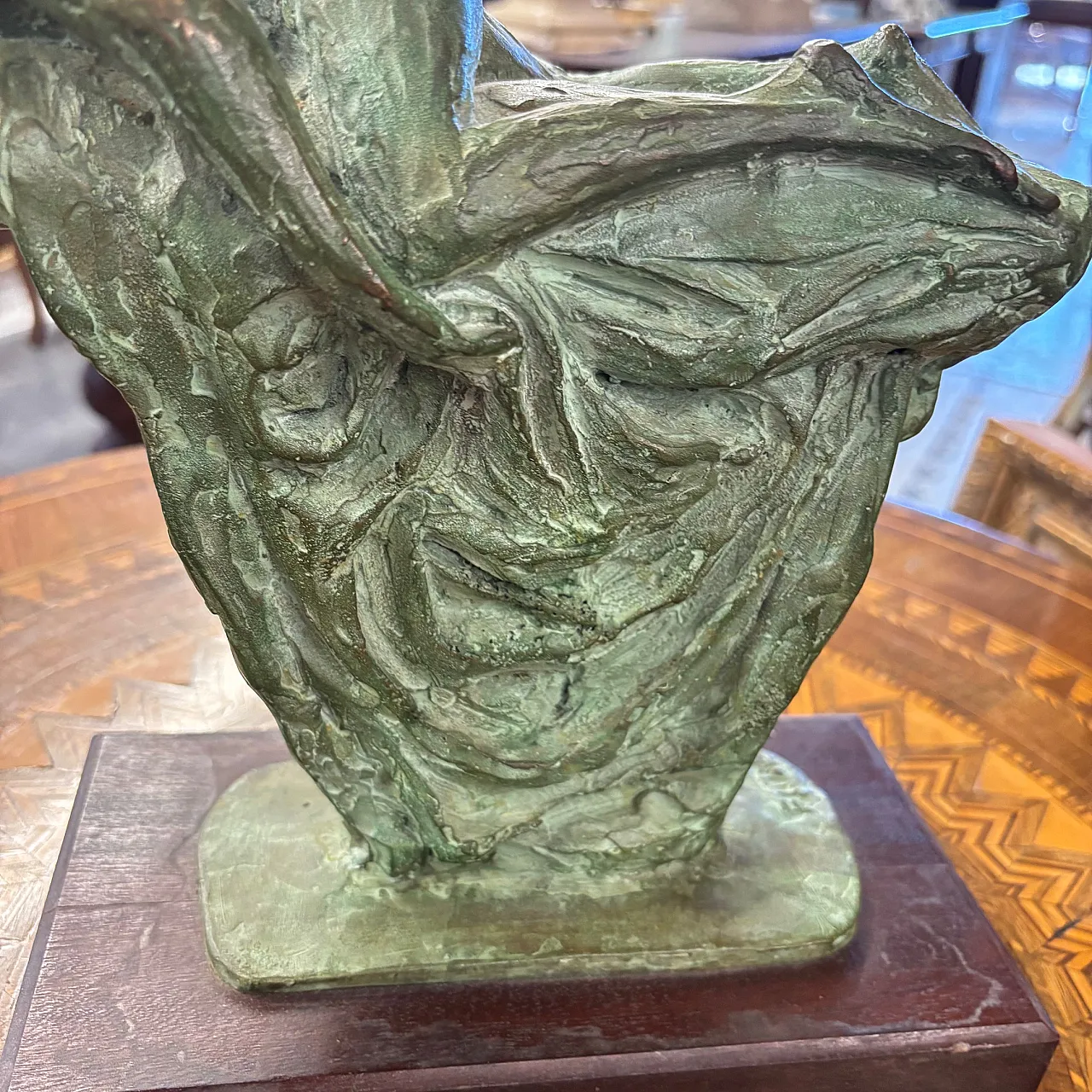 Scultura in bronzo Cleopatra, di Salvatore Fiume,  anni '20 4