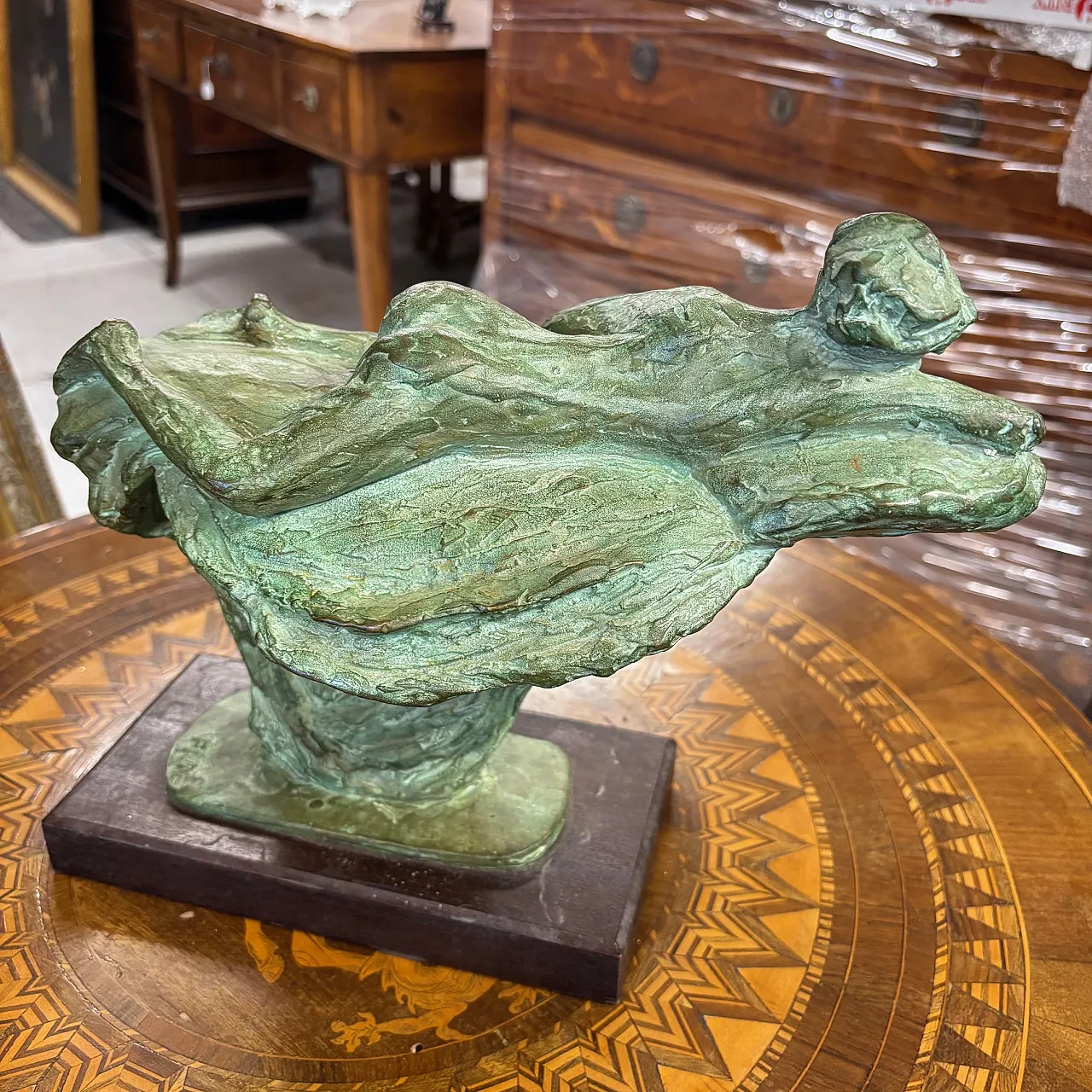 Scultura in bronzo Cleopatra, di Salvatore Fiume,  anni '20 7