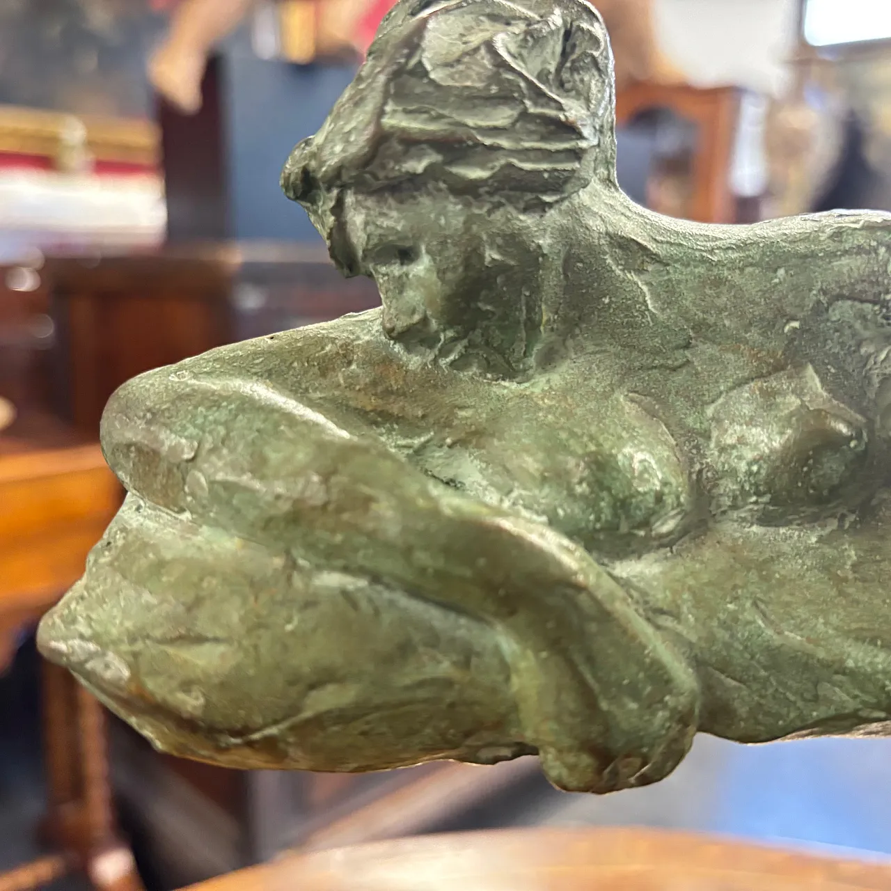 Scultura in bronzo Cleopatra, di Salvatore Fiume,  anni '20 11