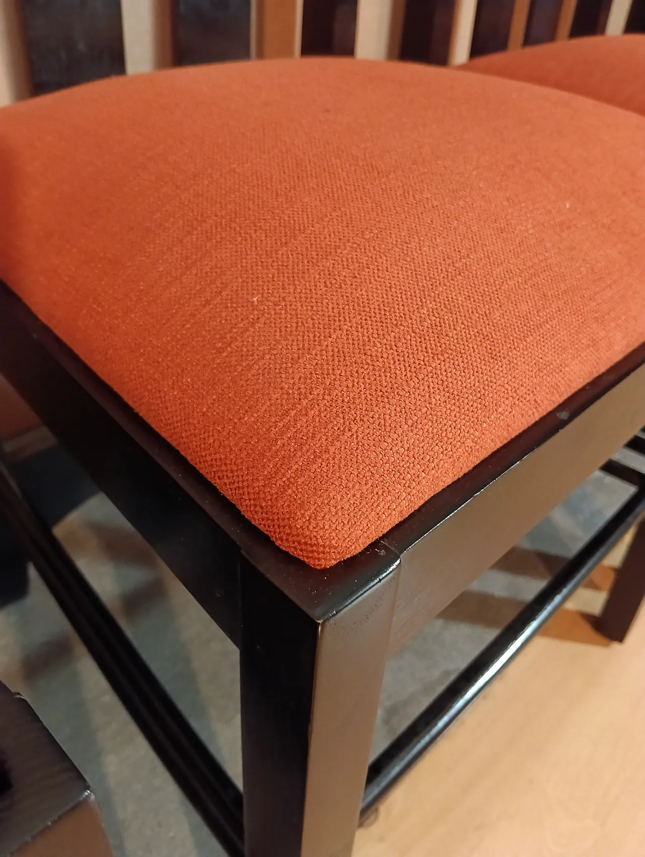 4 834 chairs in Rust by Charles R. Mackintosh for Alivar, 1990s 36