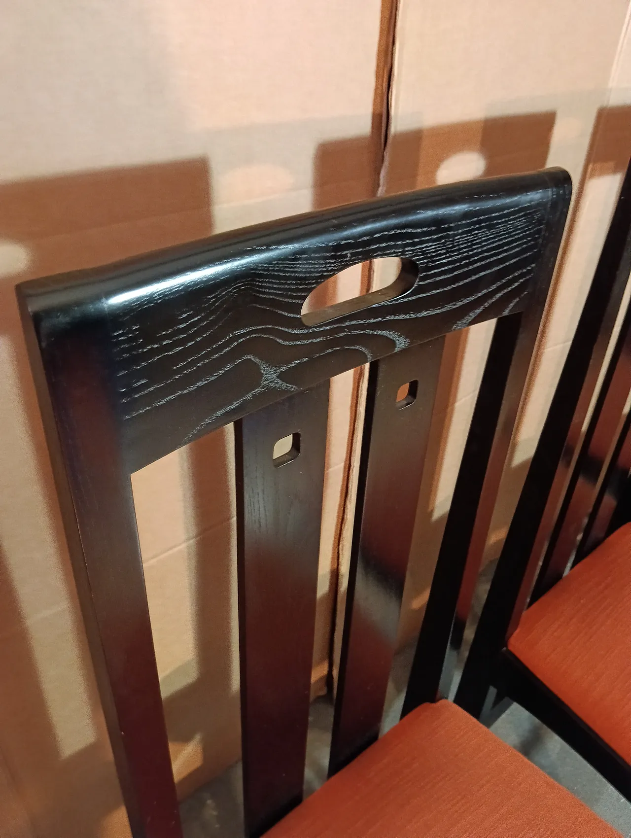 4 834 chairs in Rust by Charles R. Mackintosh for Alivar, 1990s 40