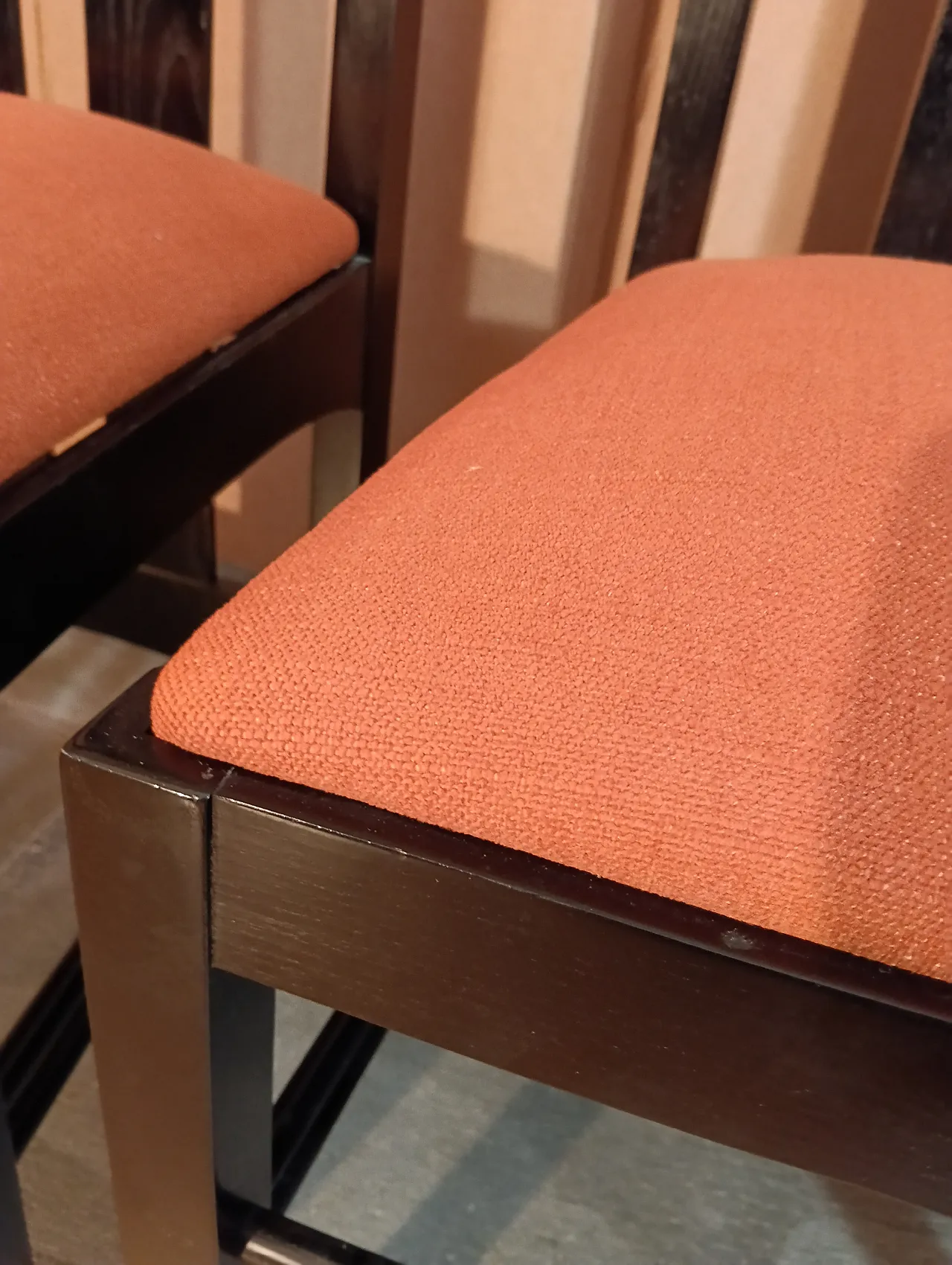 4 834 chairs in Rust by Charles R. Mackintosh for Alivar, 1990s 60