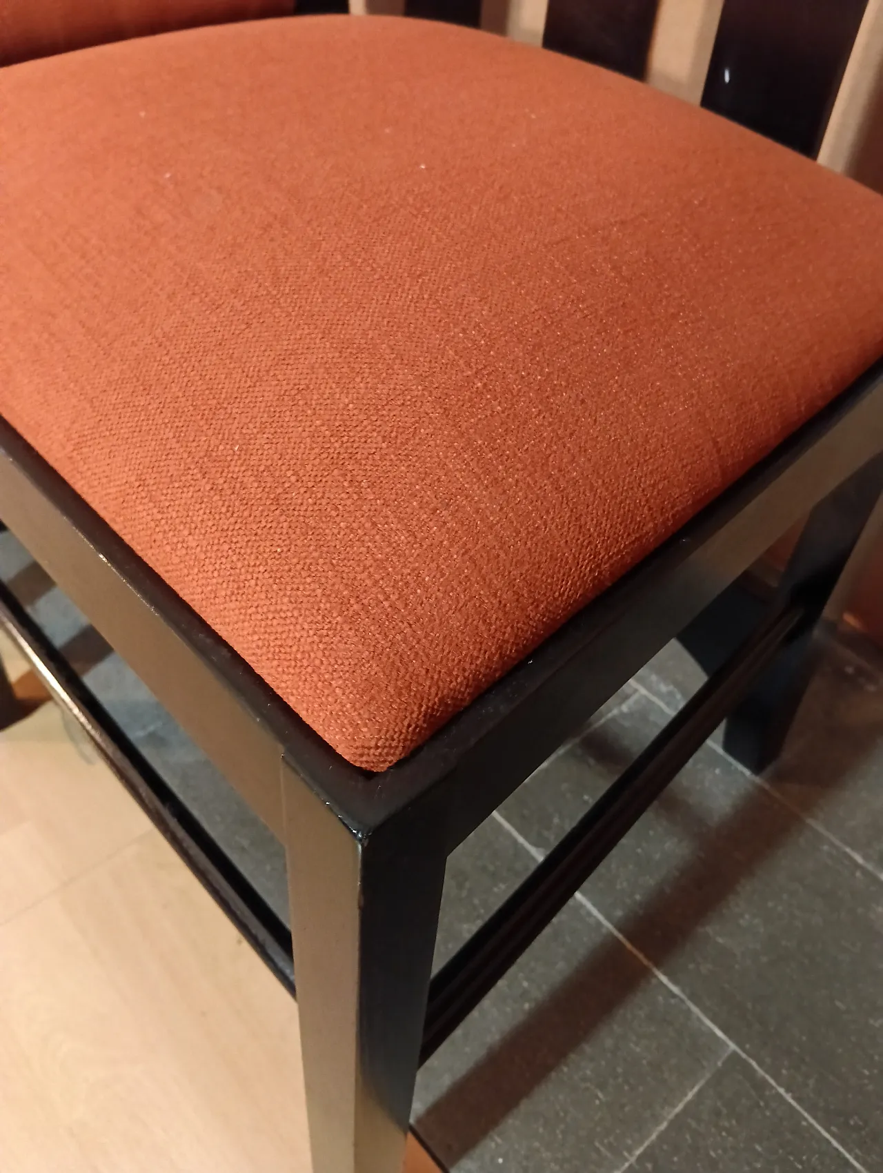 4 834 chairs in Rust by Charles R. Mackintosh for Alivar, 1990s 65