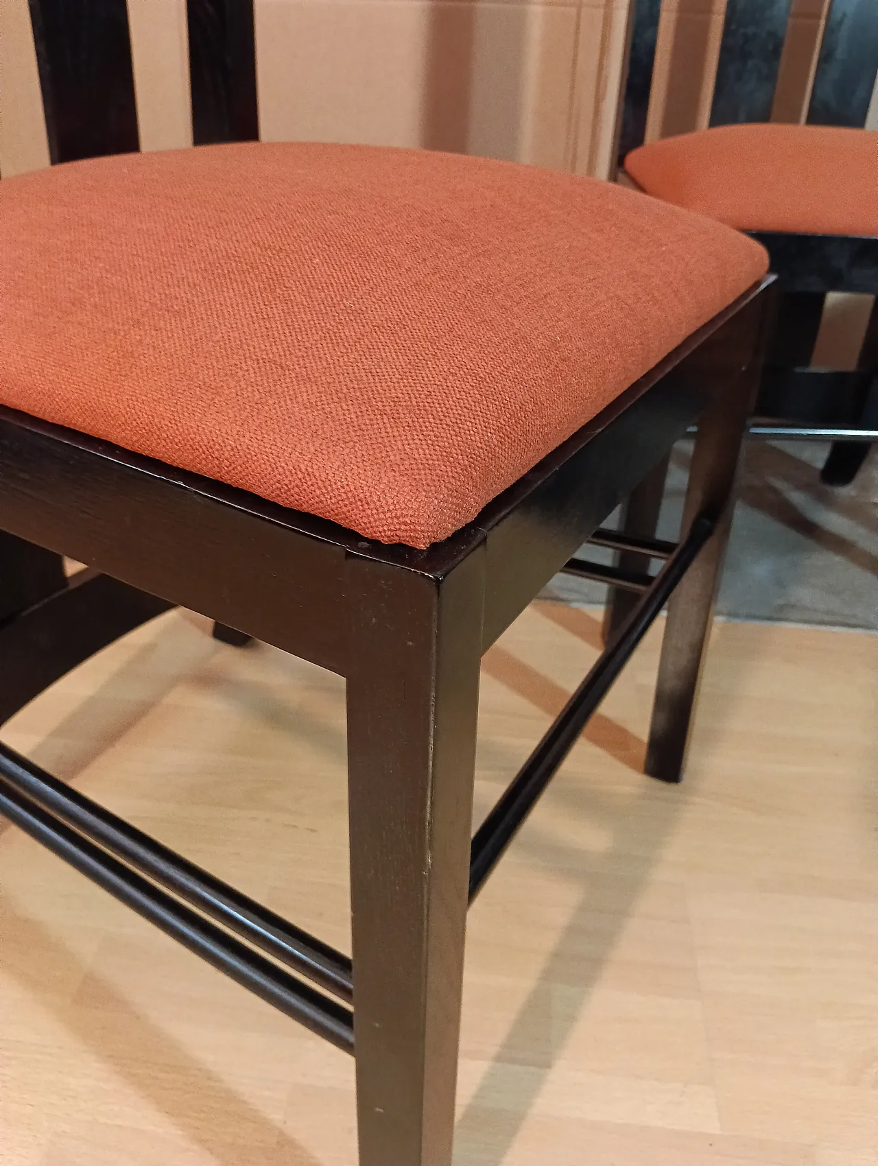 4 834 chairs in Rust by Charles R. Mackintosh for Alivar, 1990s 68