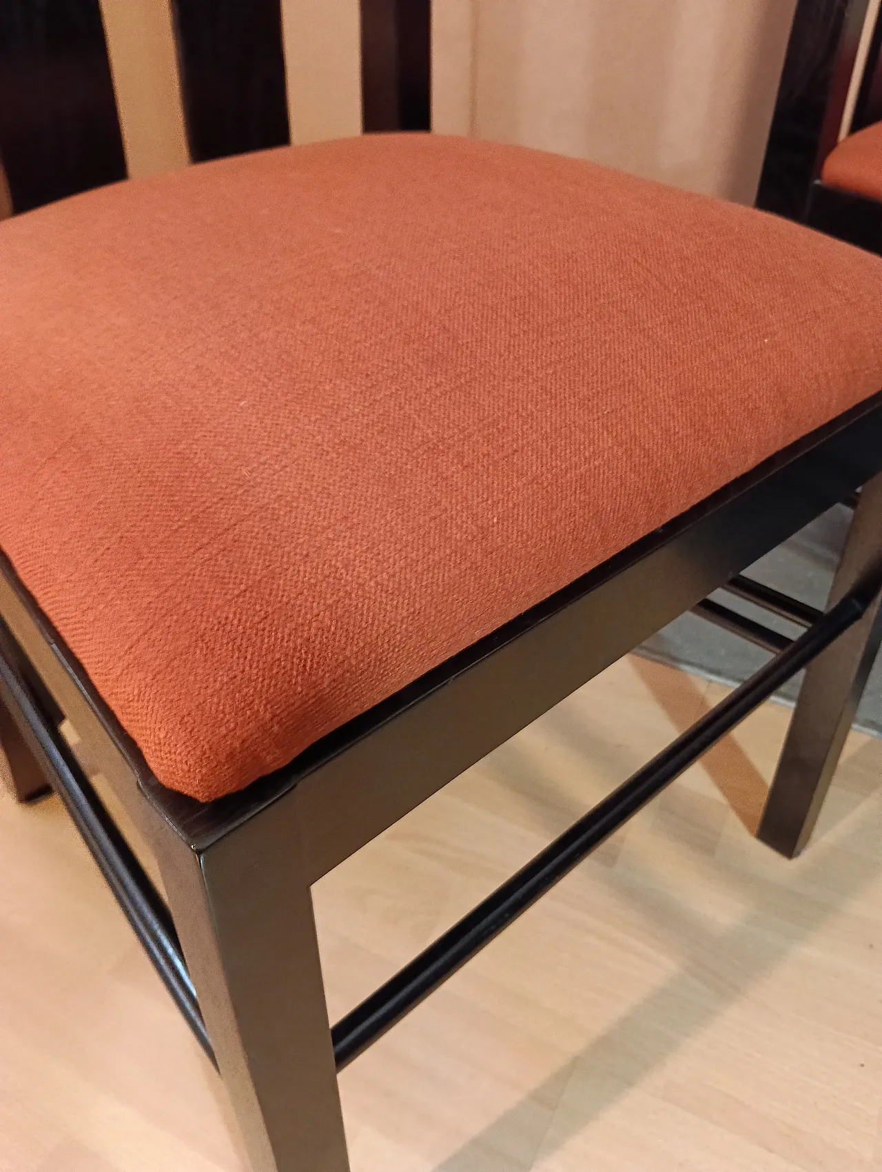 4 834 chairs in Rust by Charles R. Mackintosh for Alivar, 1990s 95