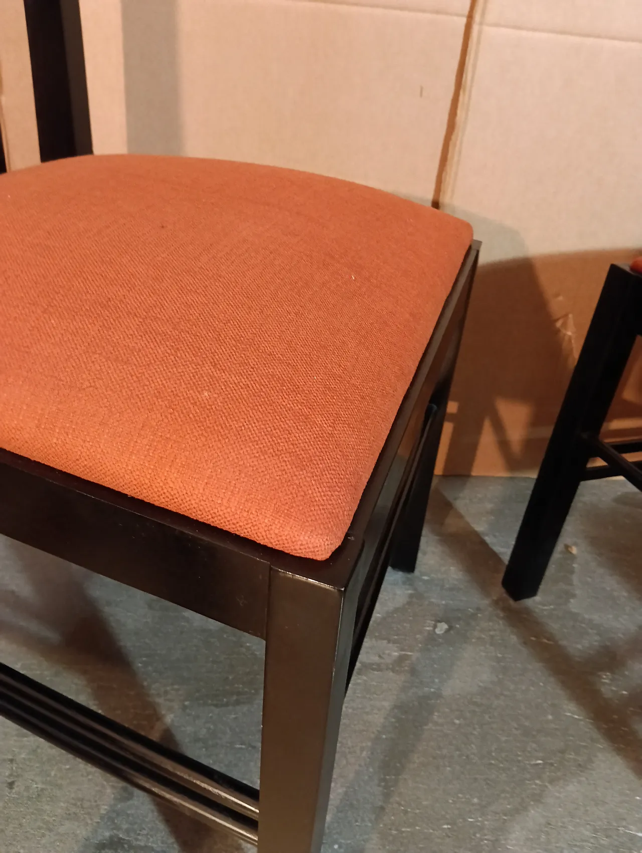 4 834 chairs in Rust by Charles R. Mackintosh for Alivar, 1990s 96