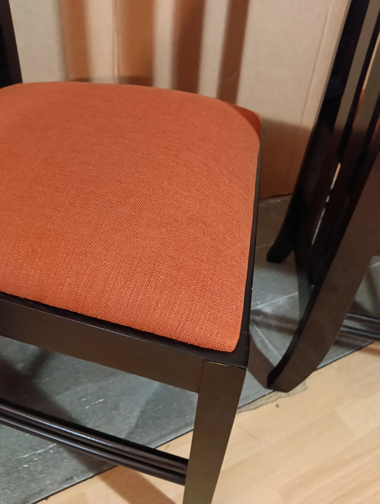 4 834 chairs in Rust by Charles R. Mackintosh for Alivar, 1990s 119