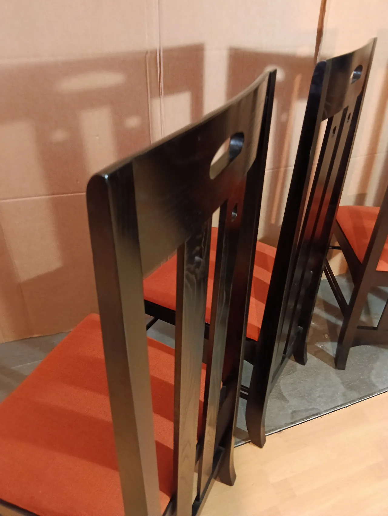 4 834 chairs in Rust by Charles R. Mackintosh for Alivar, 1990s 131