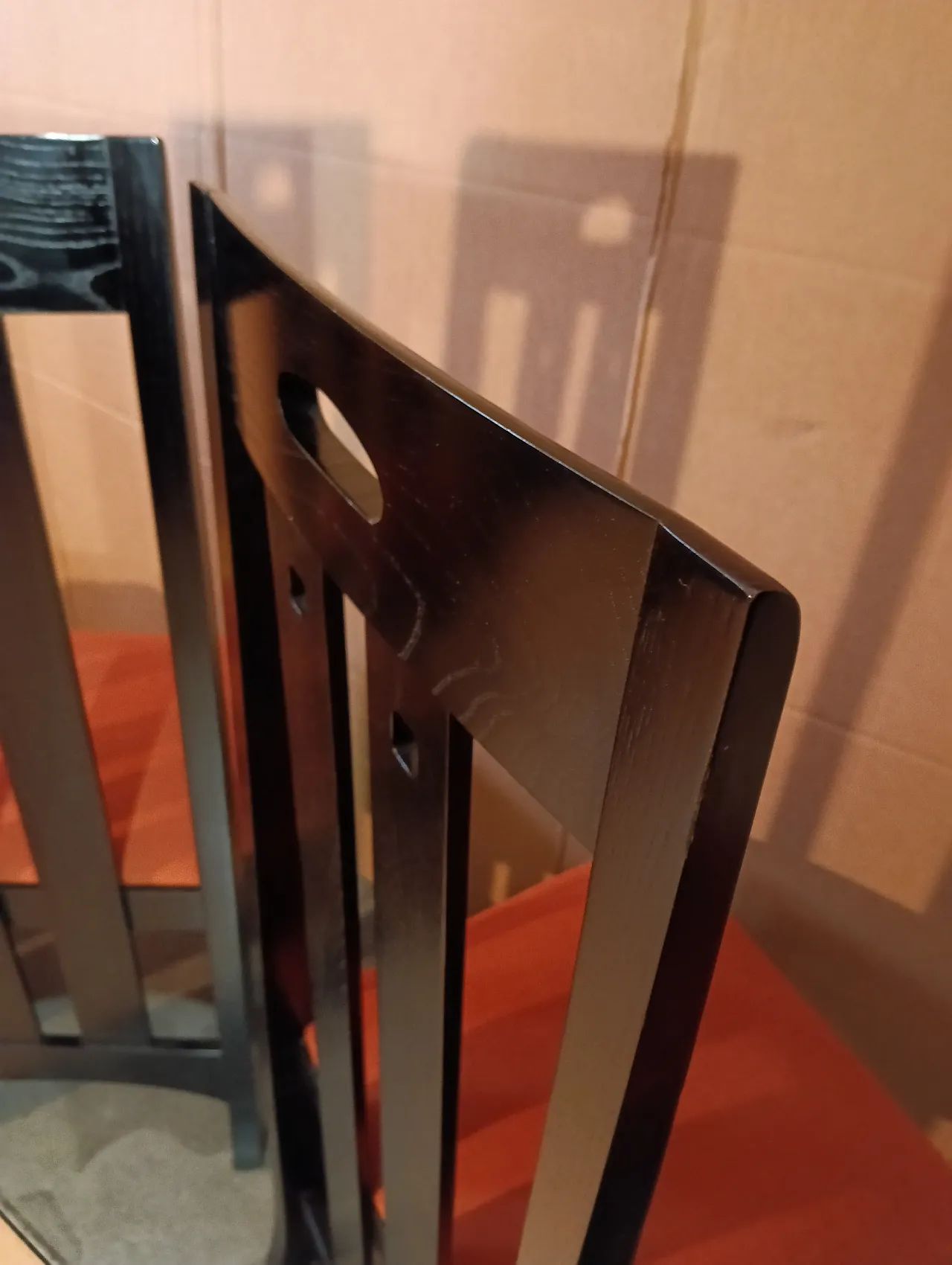 4 834 chairs in Rust by Charles R. Mackintosh for Alivar, 1990s 136