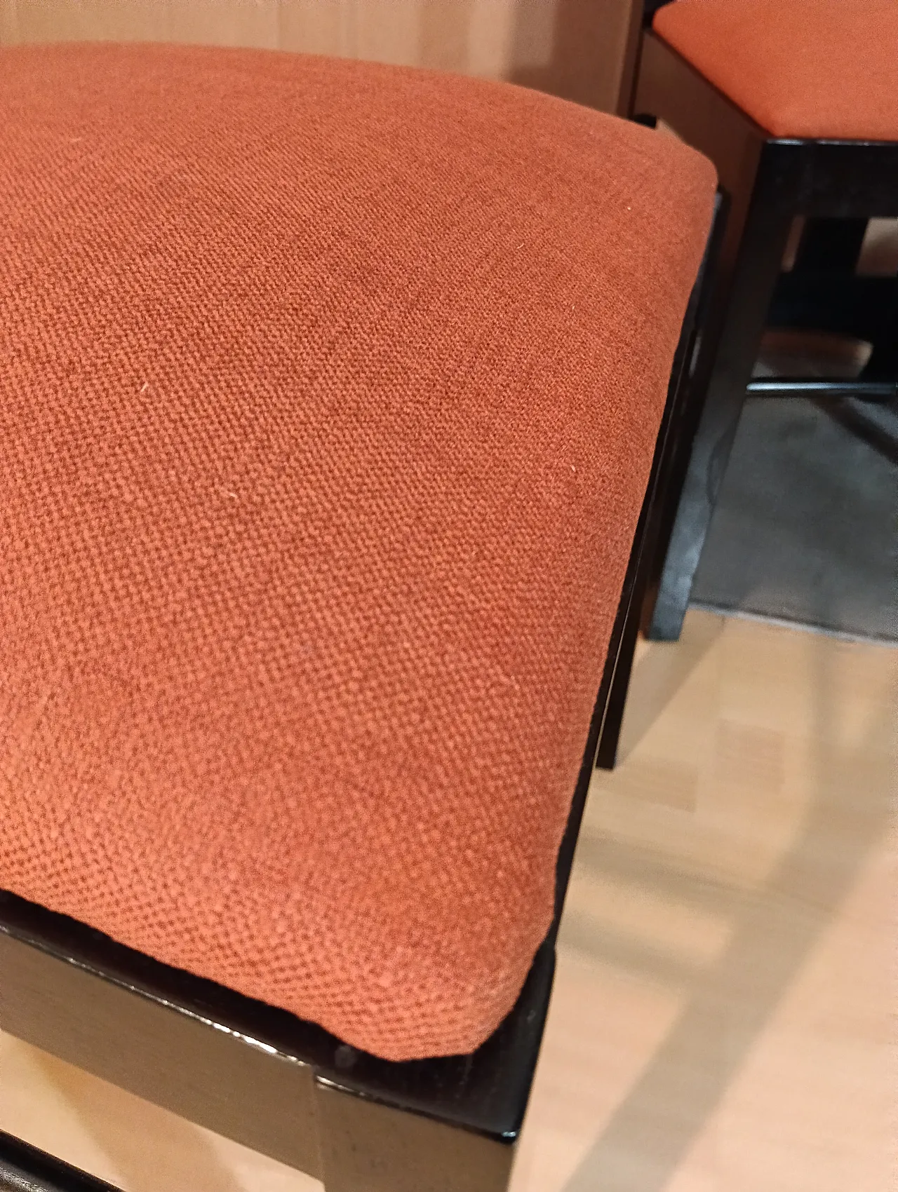 4 834 chairs in Rust by Charles R. Mackintosh for Alivar, 1990s 146