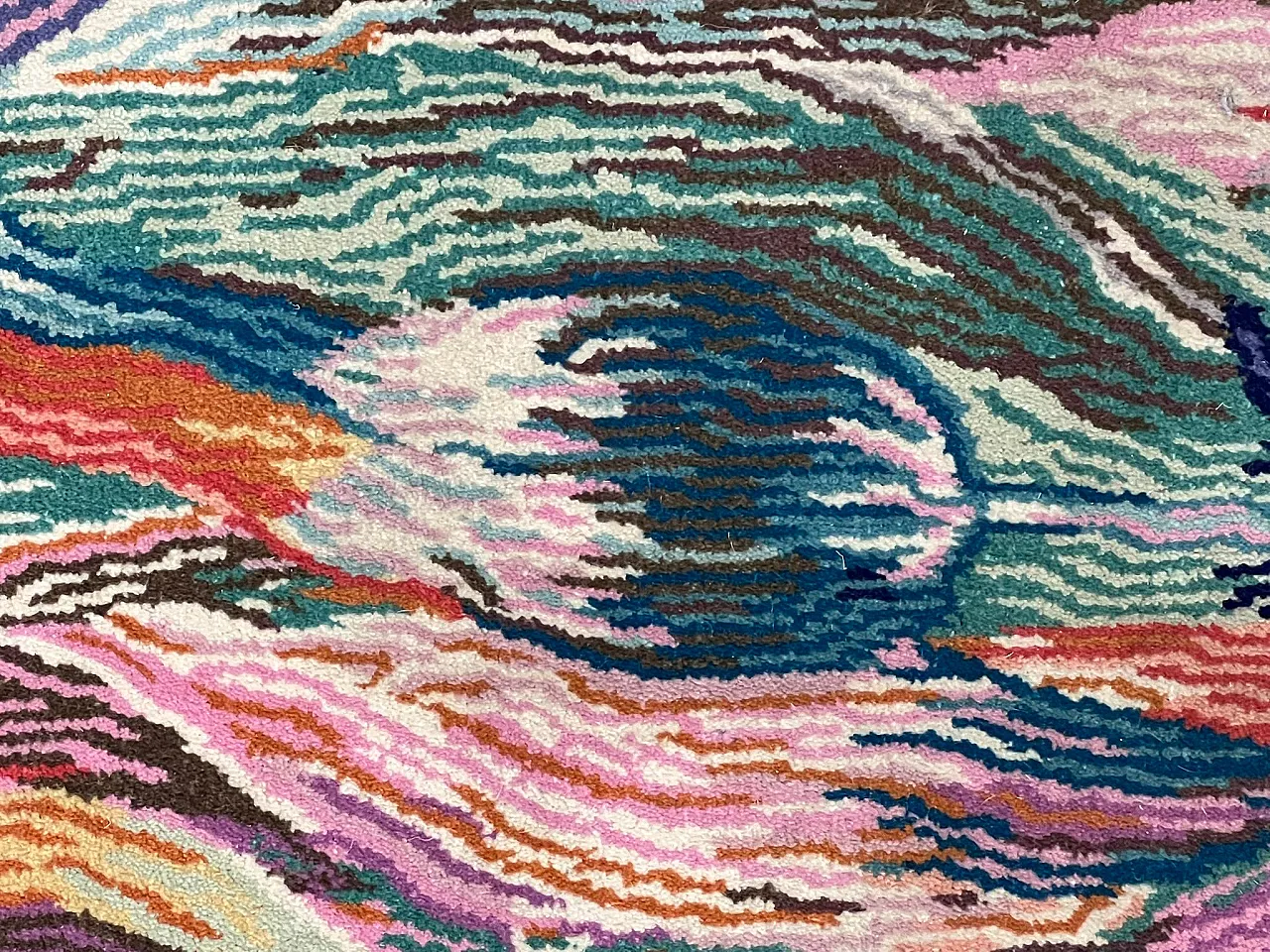 Handmade rug by Missoni, decor Tulip, 1990s 8