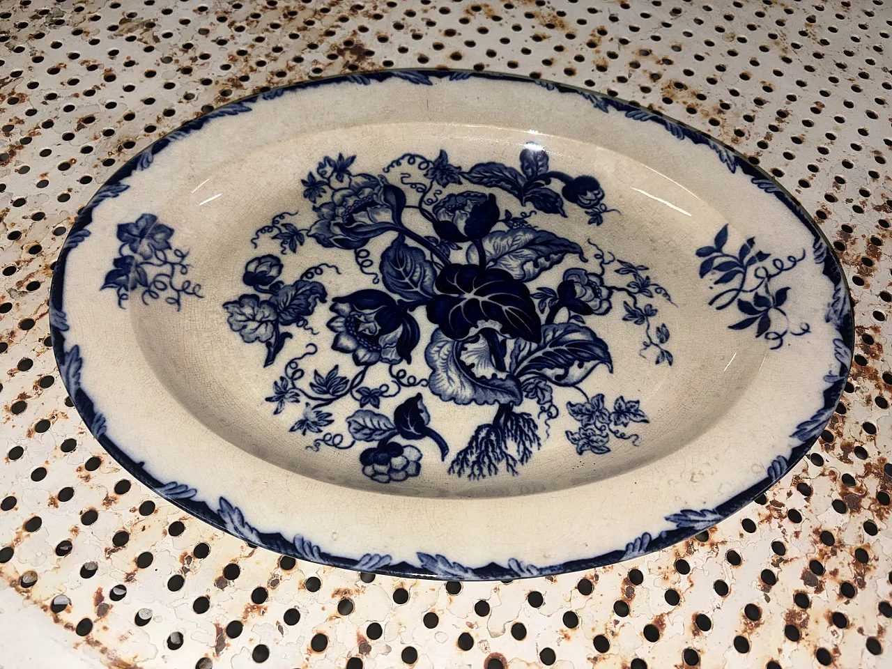 Vassoio in ceramica, anni '30 1