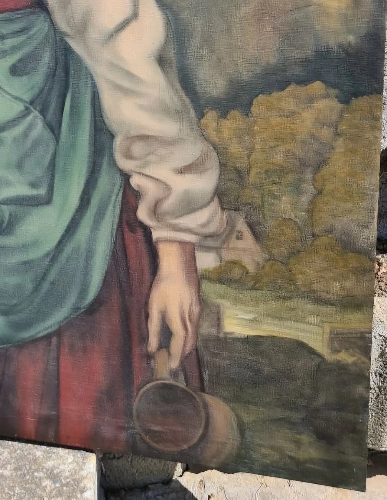 Genre Scene of Lady, Munich School, Oil on Canvas, late 19th Century 4