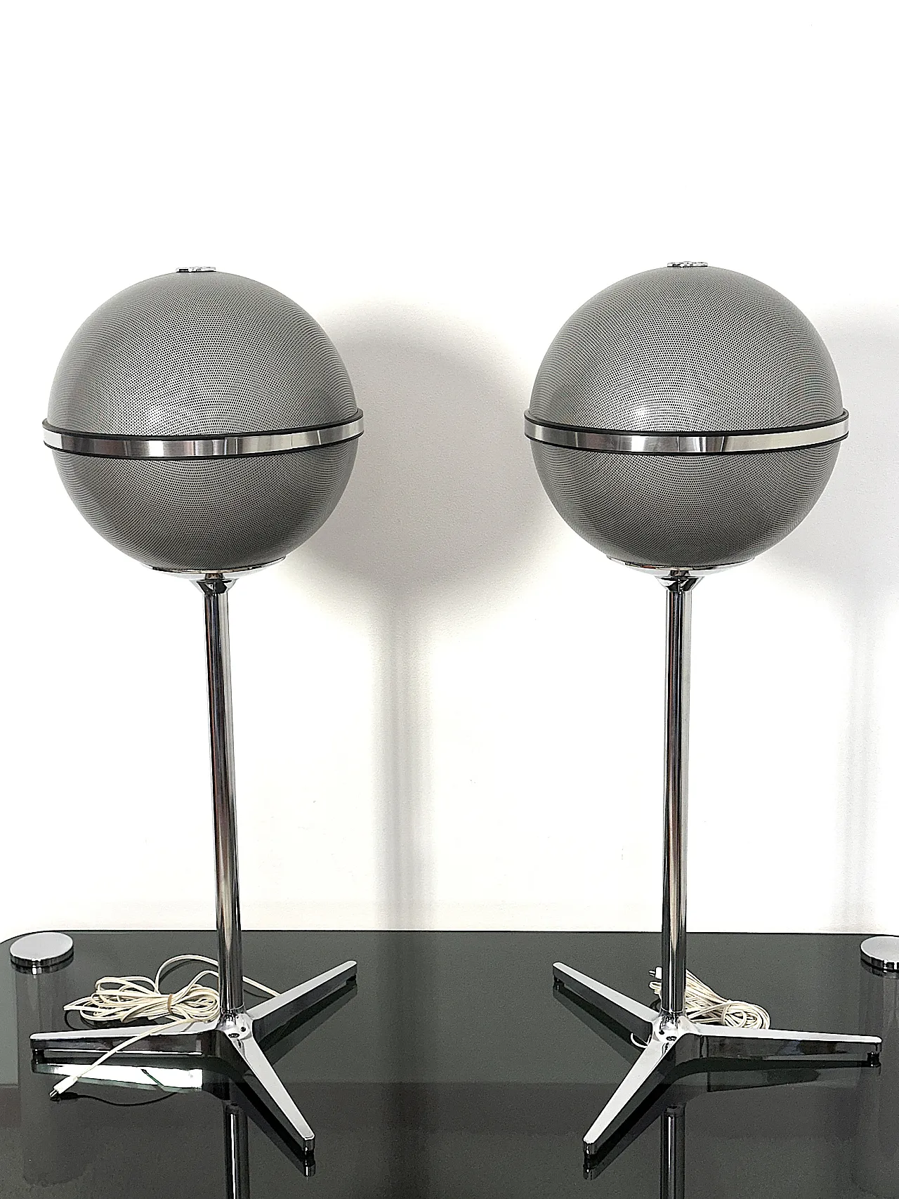 Coppia Diffusori Grundig Audiorama 8000 Grey, anni '70 8