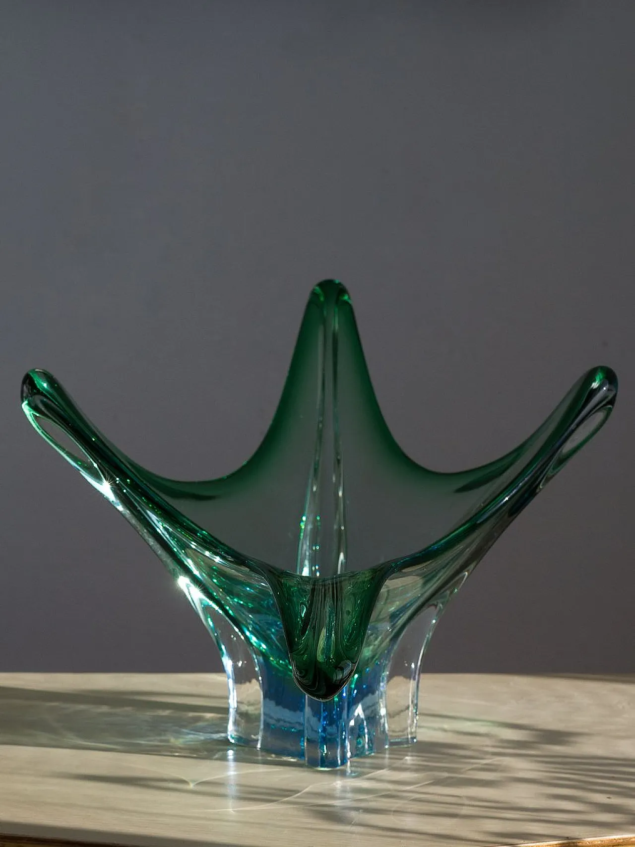 Centrotavola Sommerso in vetro di Murano, anni '60 4