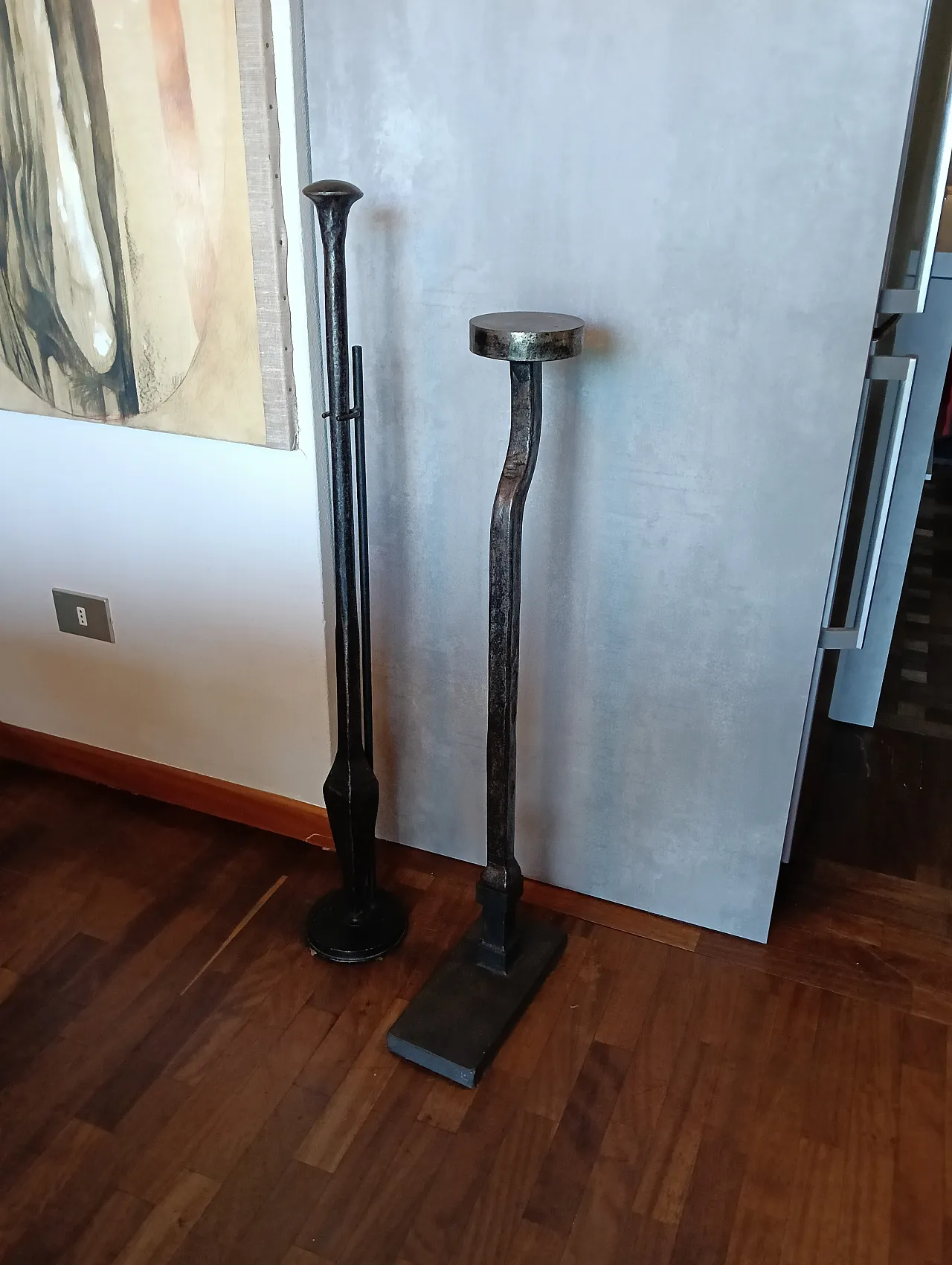 Coppia di incudini a stelo, anni '50 5