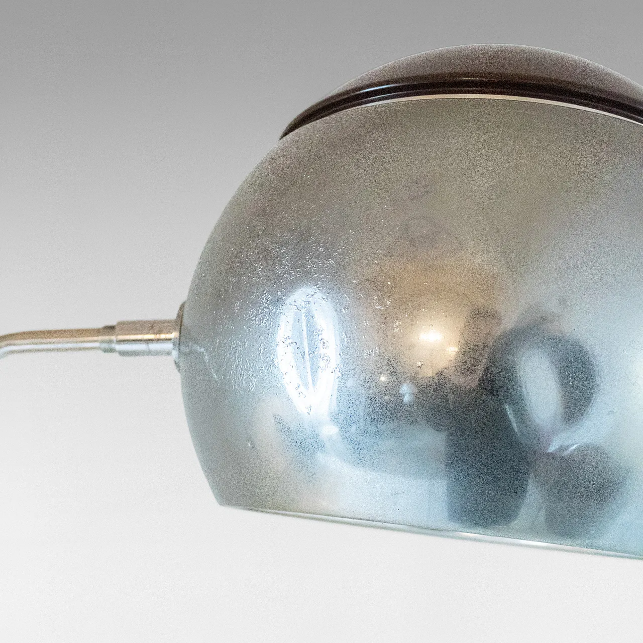 Floor lamp, chromed metal structure, Italy, 1960s 13