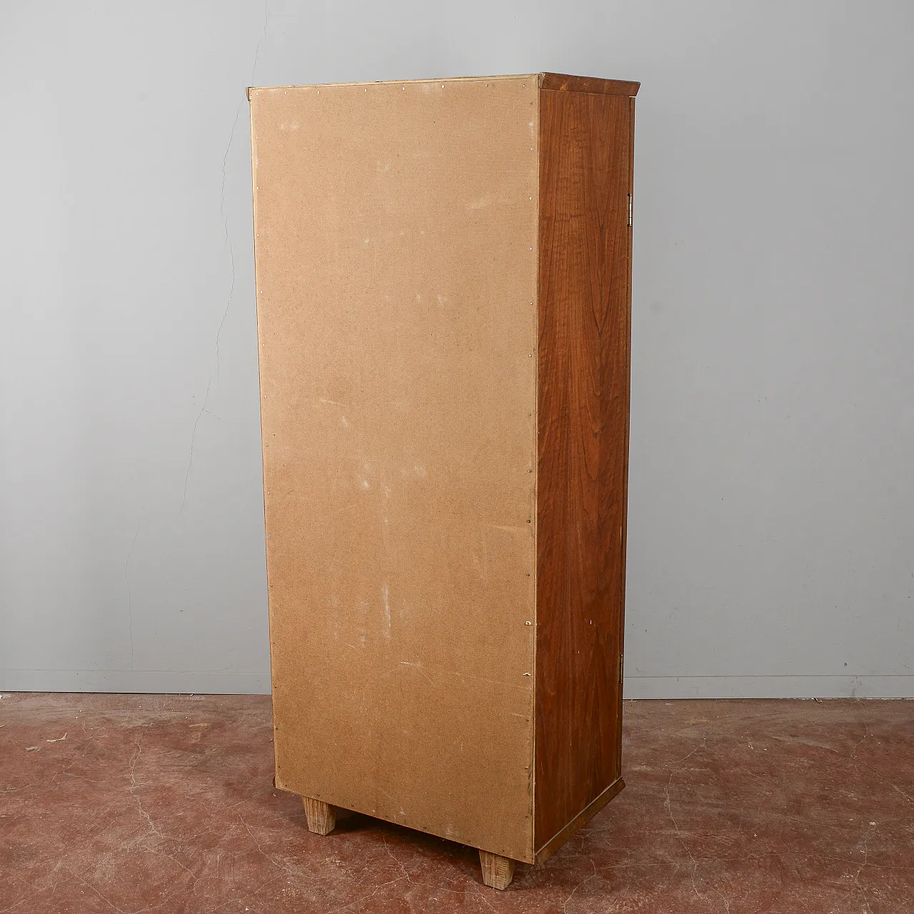 Credenza in legno e vetro, metà '900 7