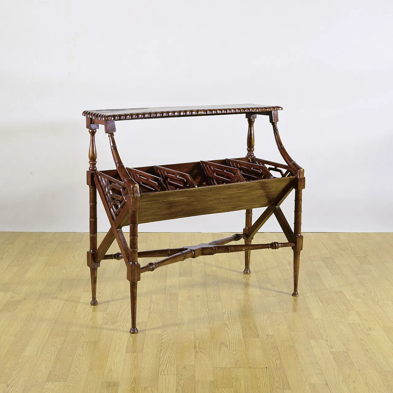 Regency style mahogany magazine table first, 20th century 2