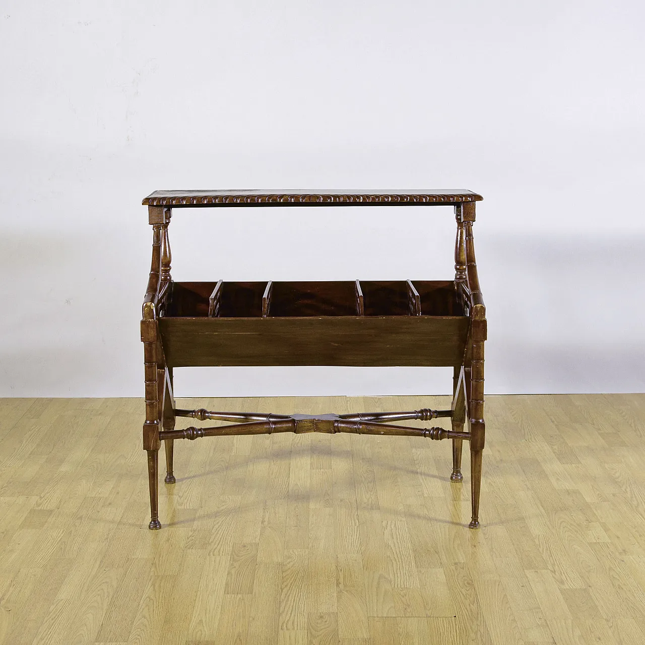 Regency style mahogany magazine table first, 20th century 5