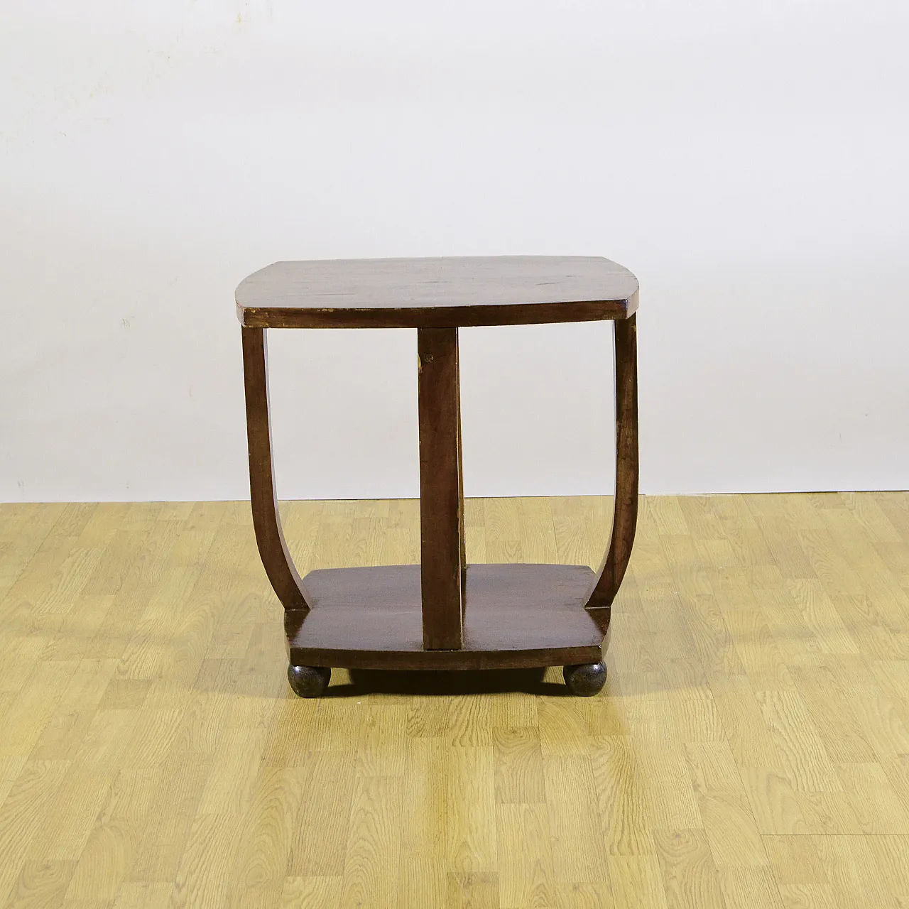 Solid wood coffee table, early 20th century 1