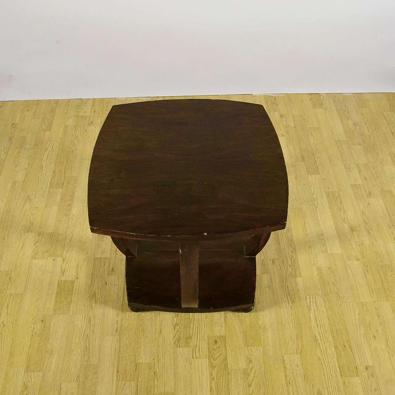 Solid wood coffee table, early 20th century 3