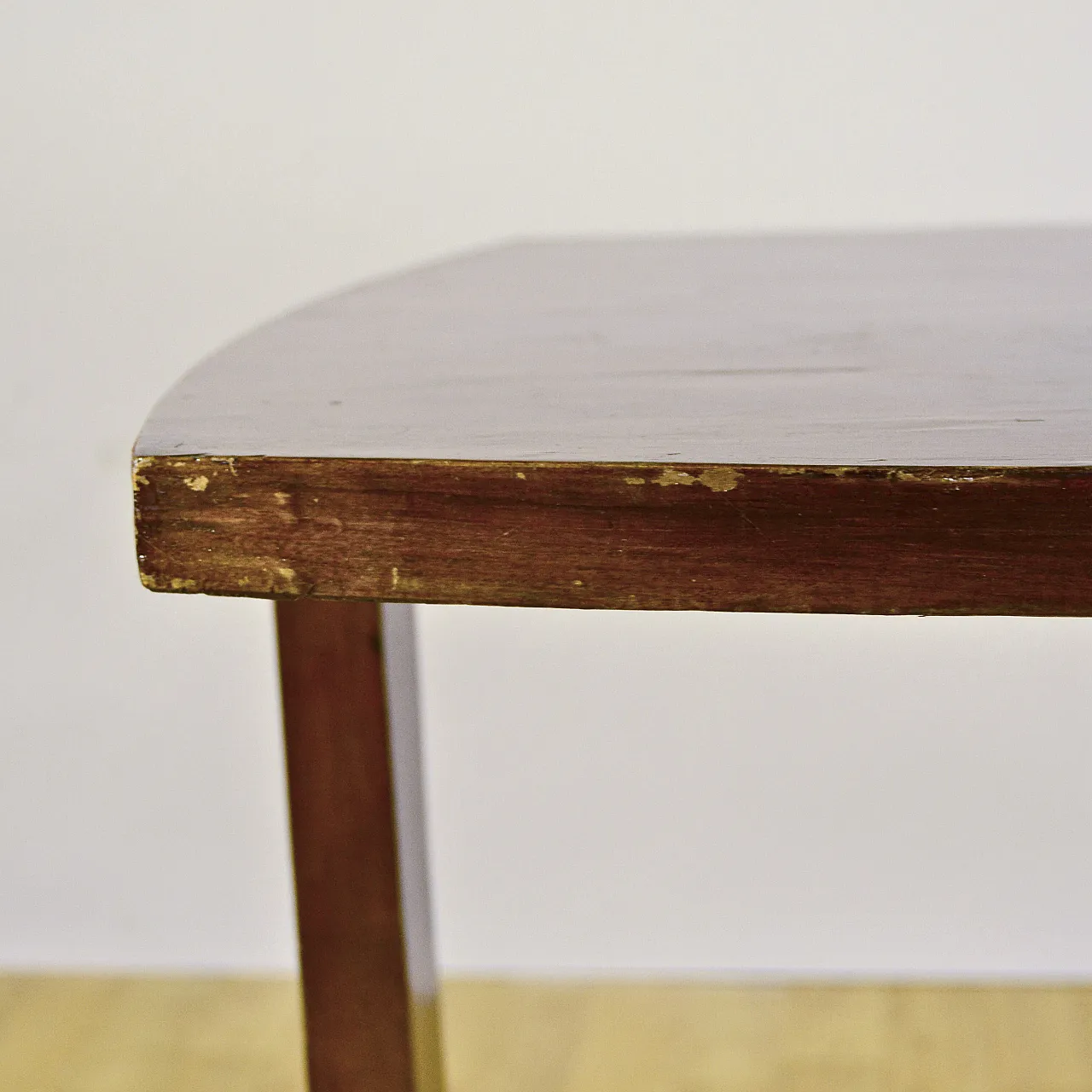 Solid wood coffee table, early 20th century 7