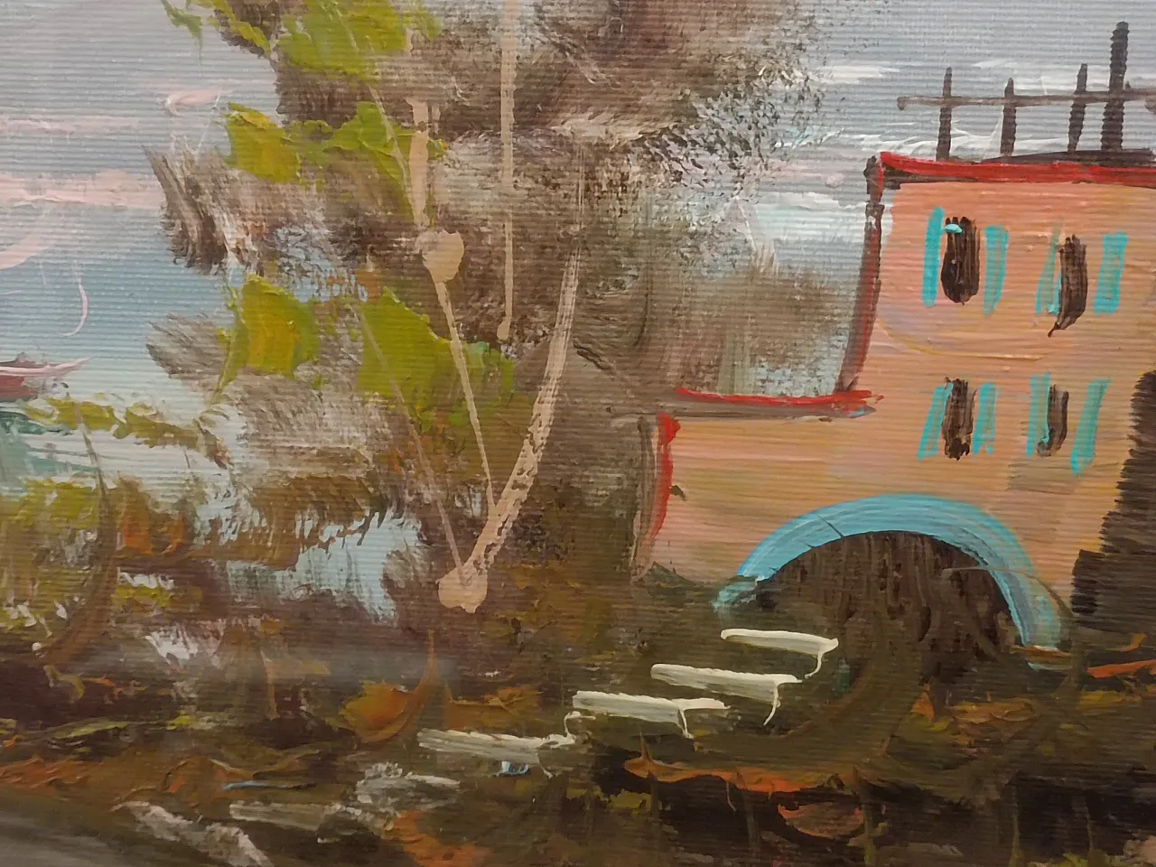 SpleOil painting on canvas signed by Dino Fantini 1913/1989 18