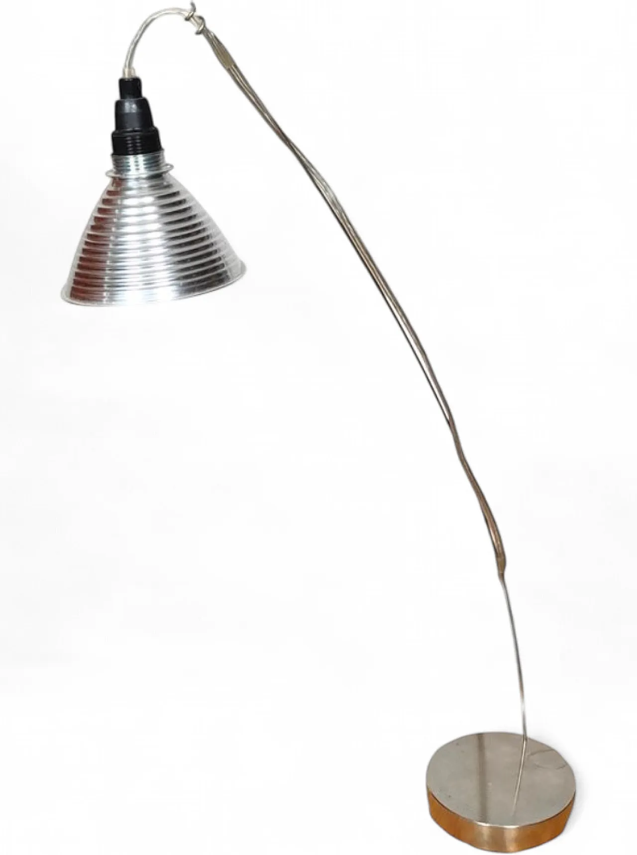 Aluminum table lamp by Jan Roth Grasl Vulgaris for Ingo Maurer, 1970s 4