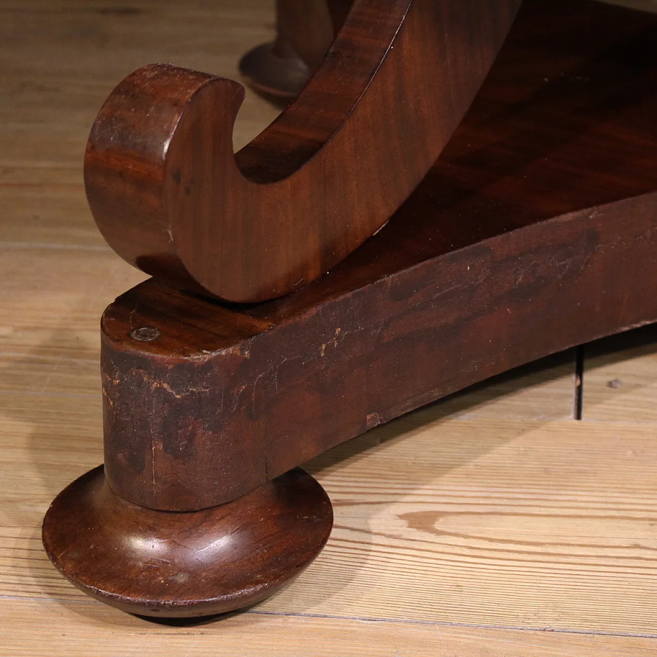 Dutch mahogany table, 19th century 2