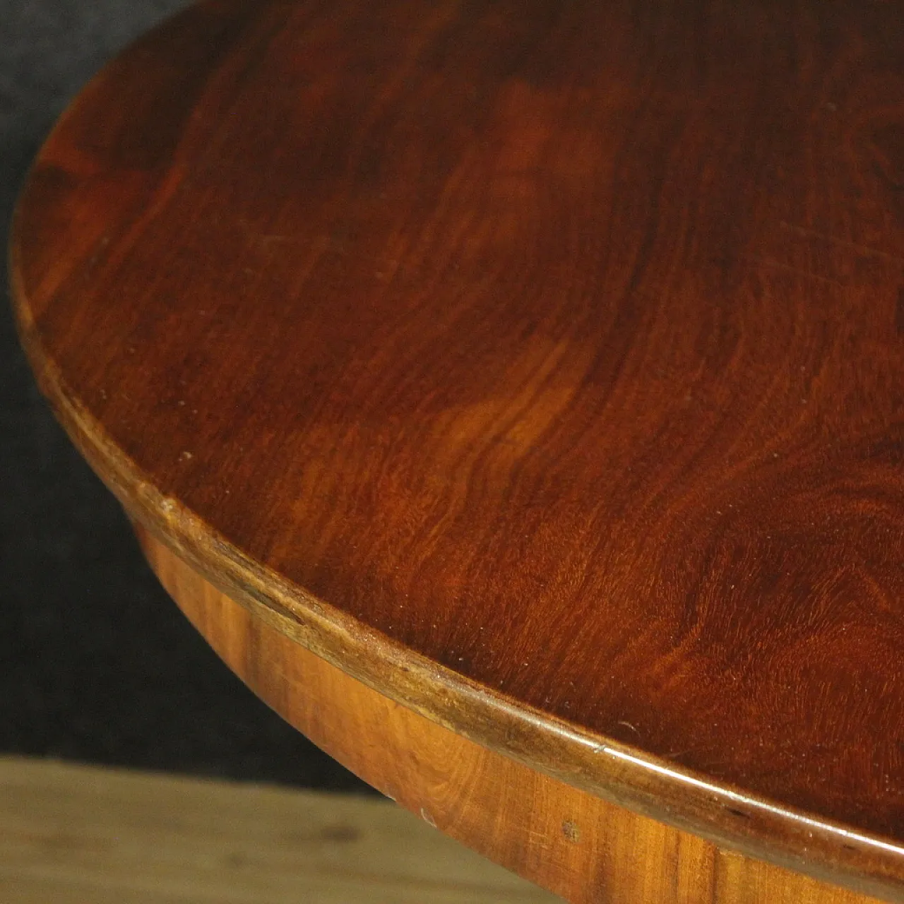 Dutch mahogany table, 19th century 4