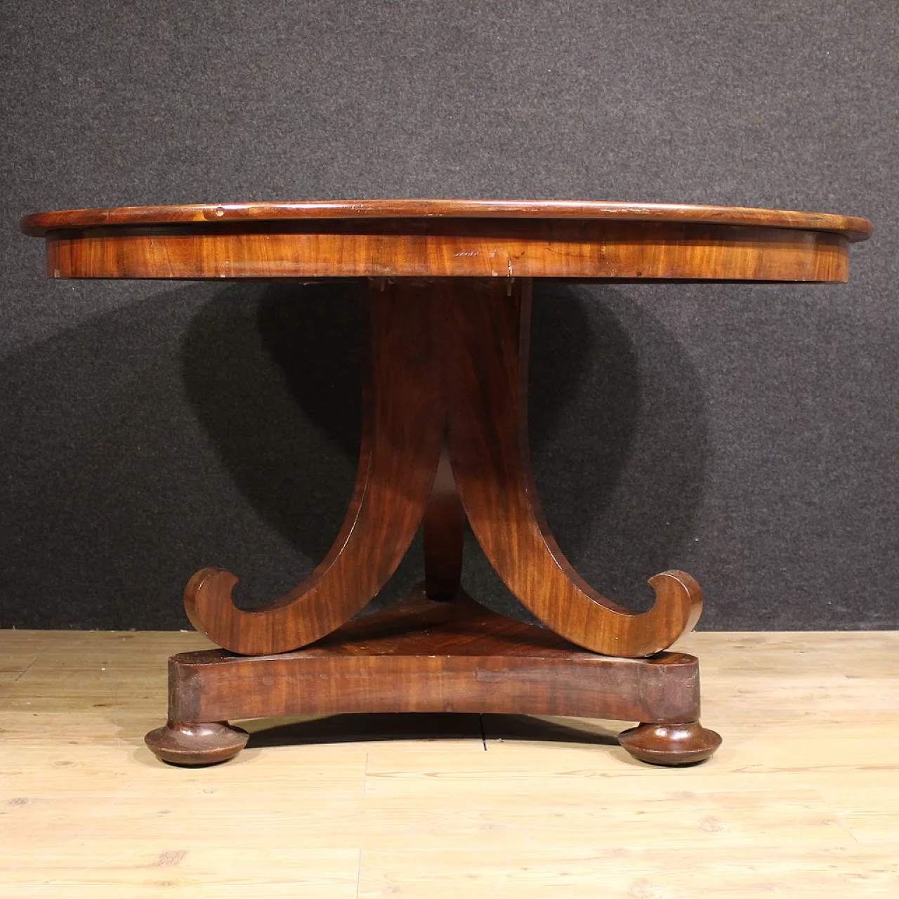 Dutch mahogany table, 19th century 6