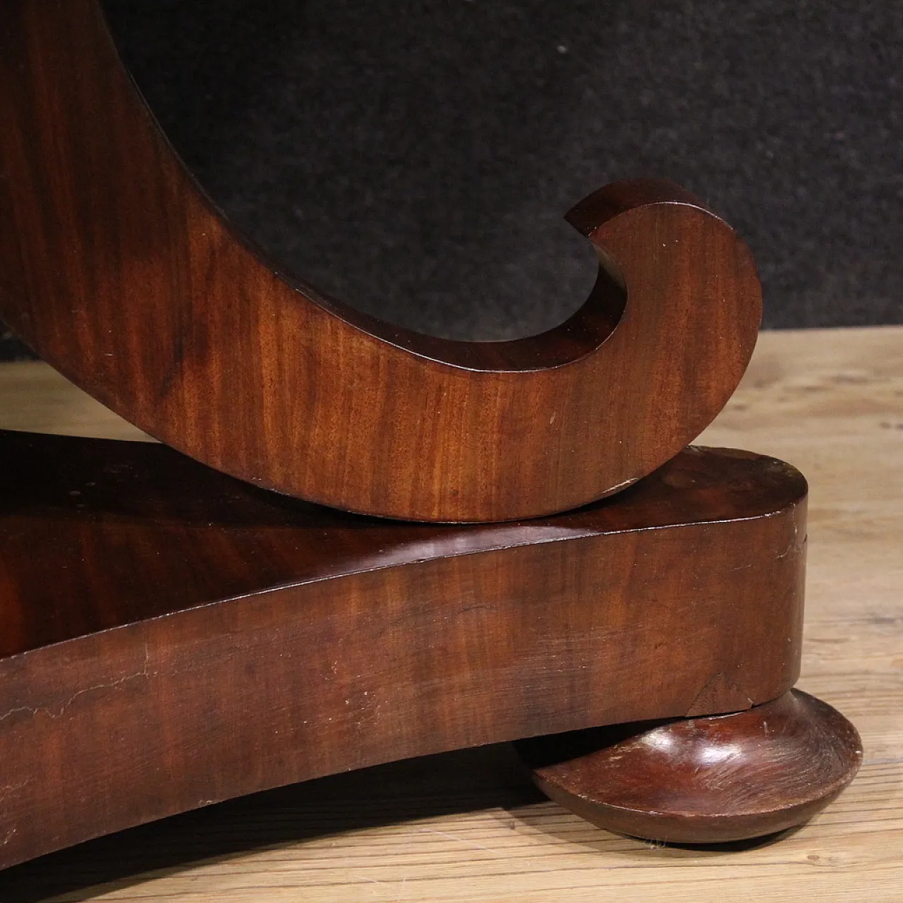 Dutch mahogany table, 19th century 11