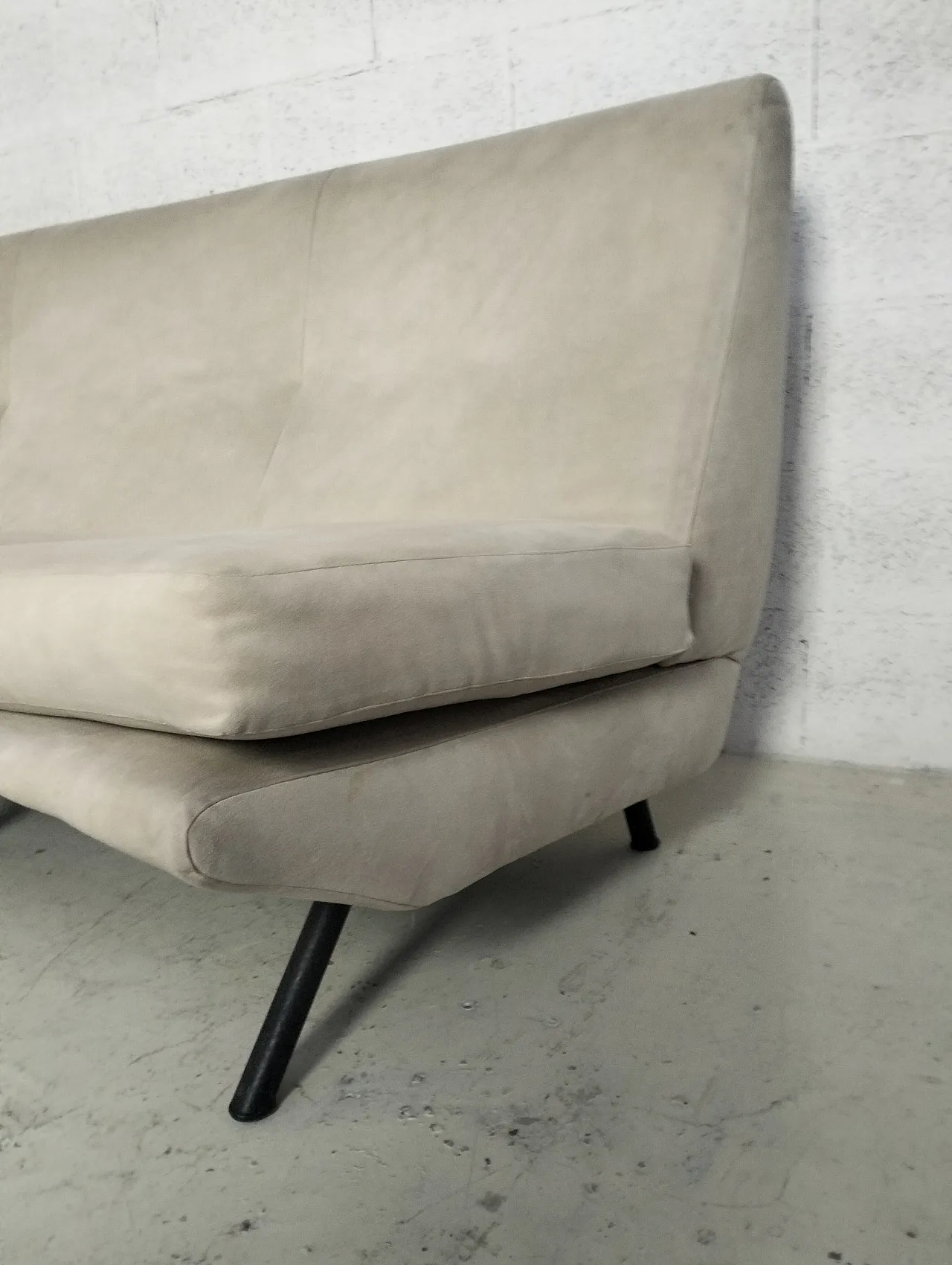 Triennale 4 seater curved sofa by Marco Zanuso for Arflex, 60s 7