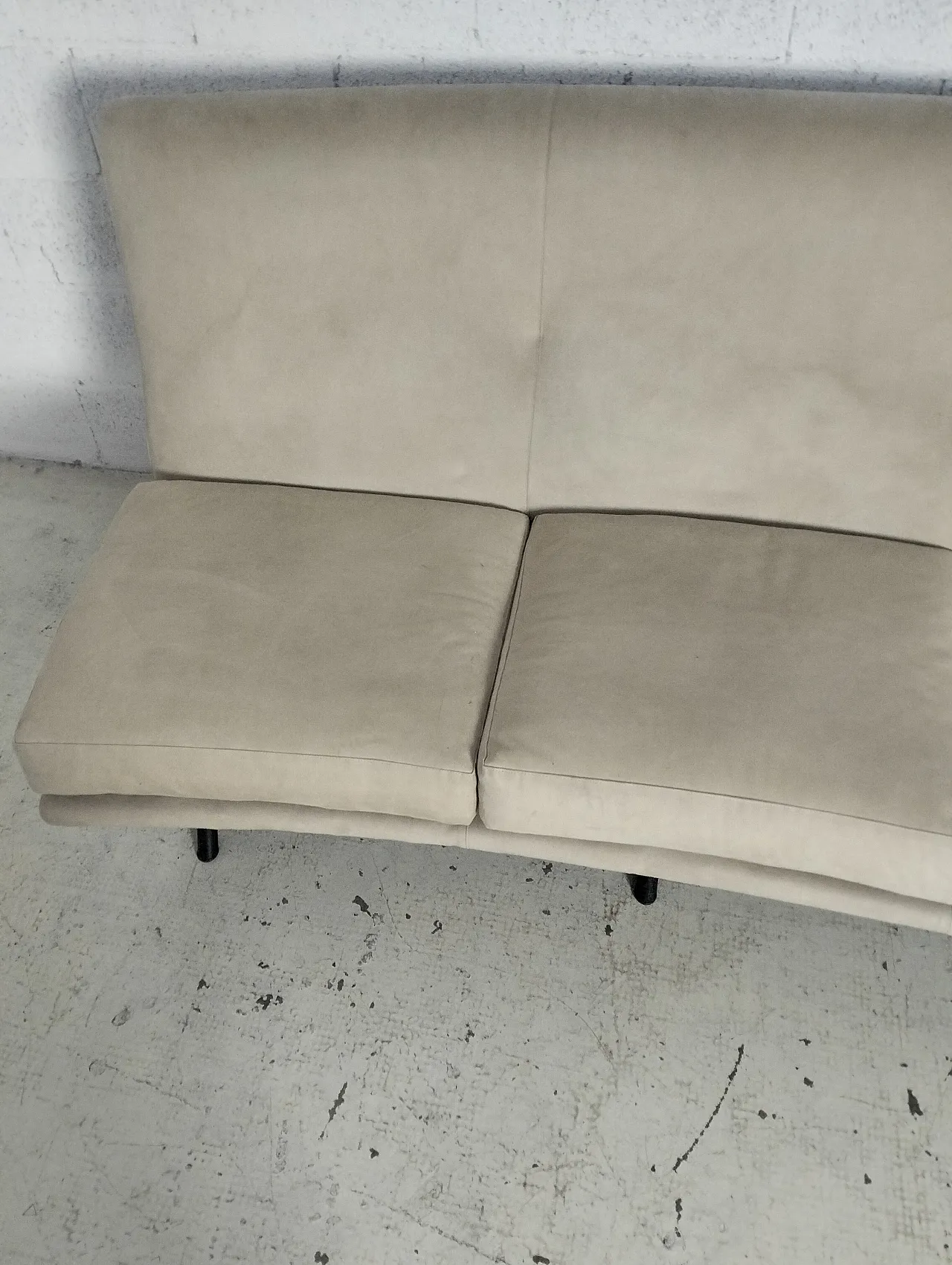 Triennale 4 seater curved sofa by Marco Zanuso for Arflex, 60s 12