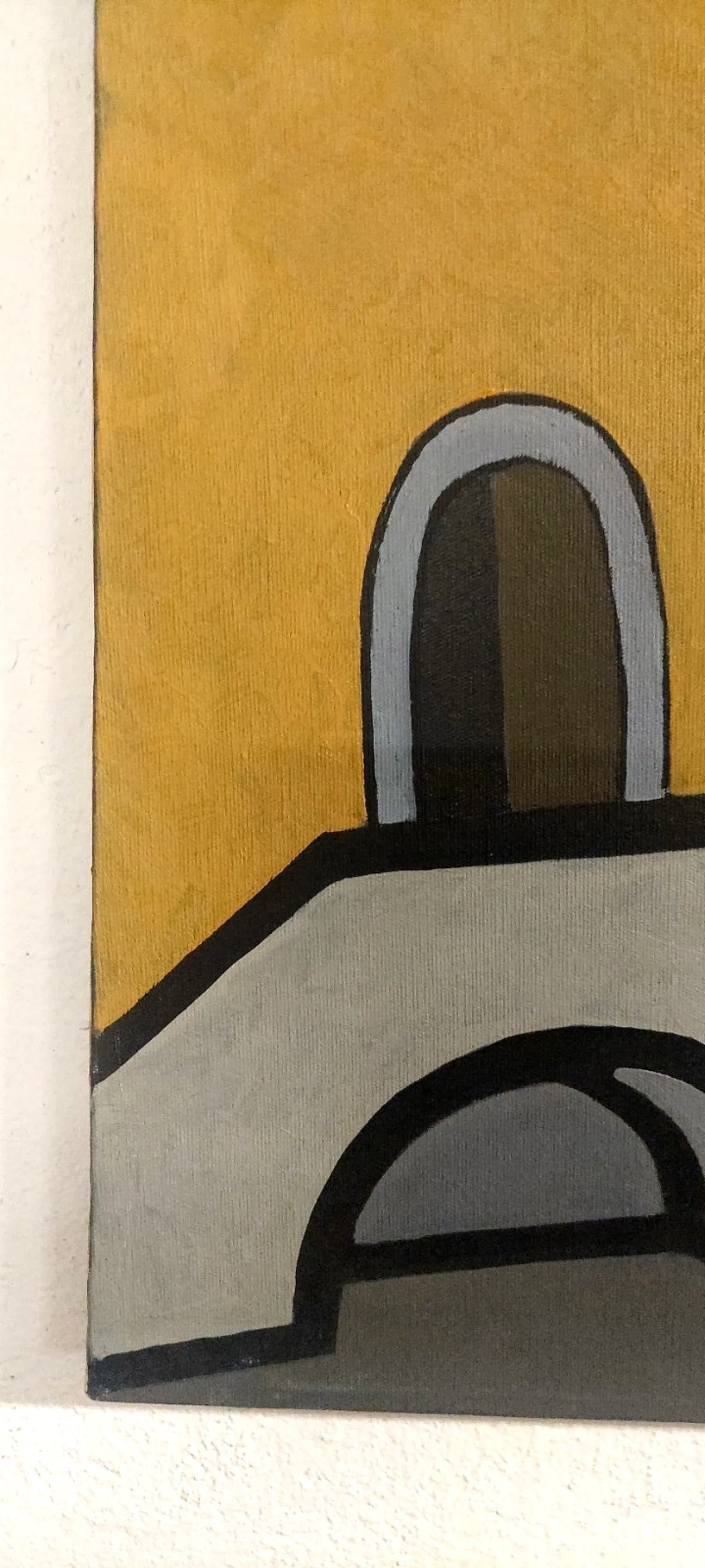 The farm by Franco Prayer oil on canvas, early 20th century 3