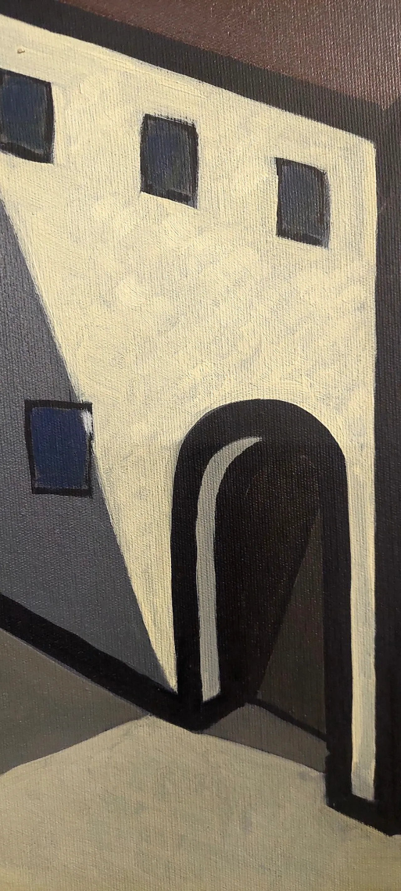 The farm by Franco Prayer oil on canvas, early 20th century 5