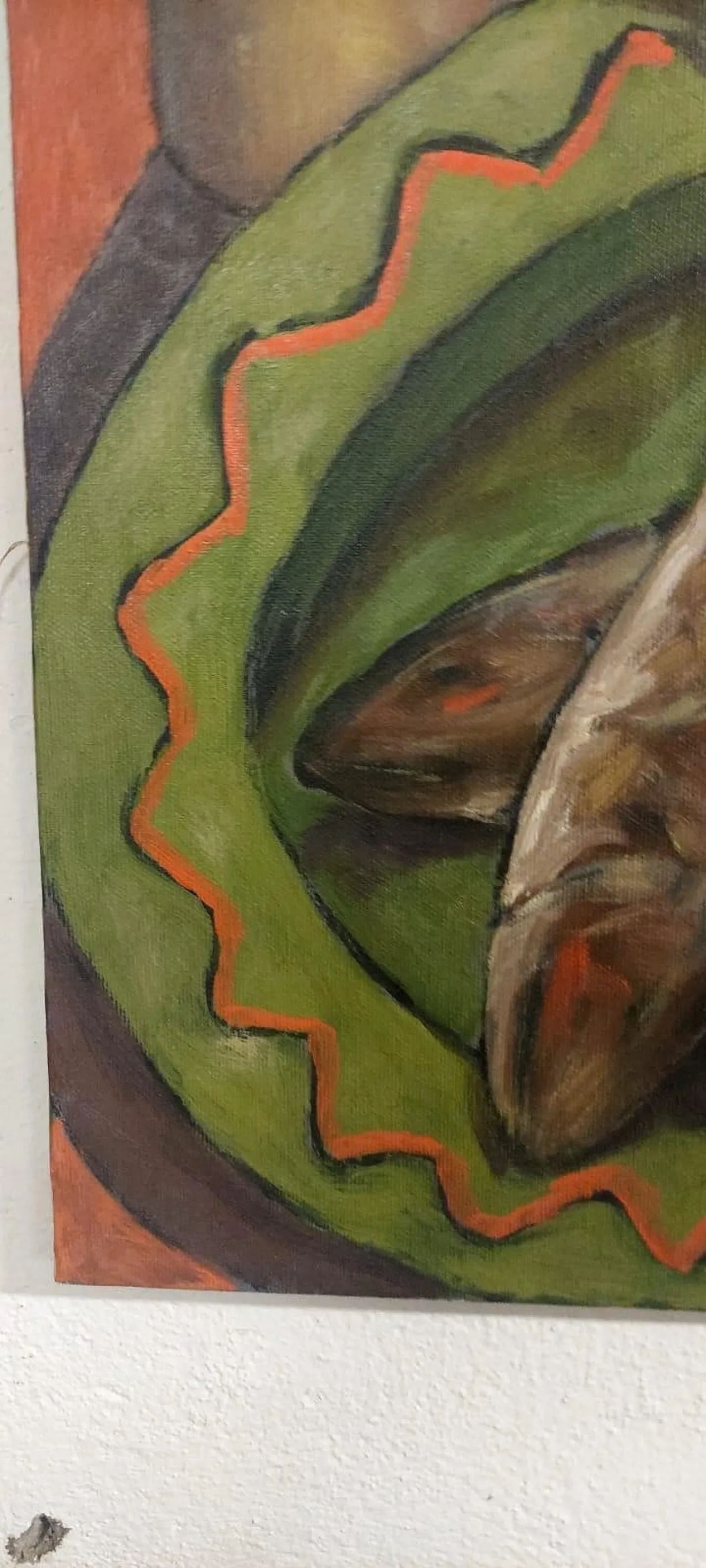 Sill life by Franco Prayer, oil on canvas, 20th century 5