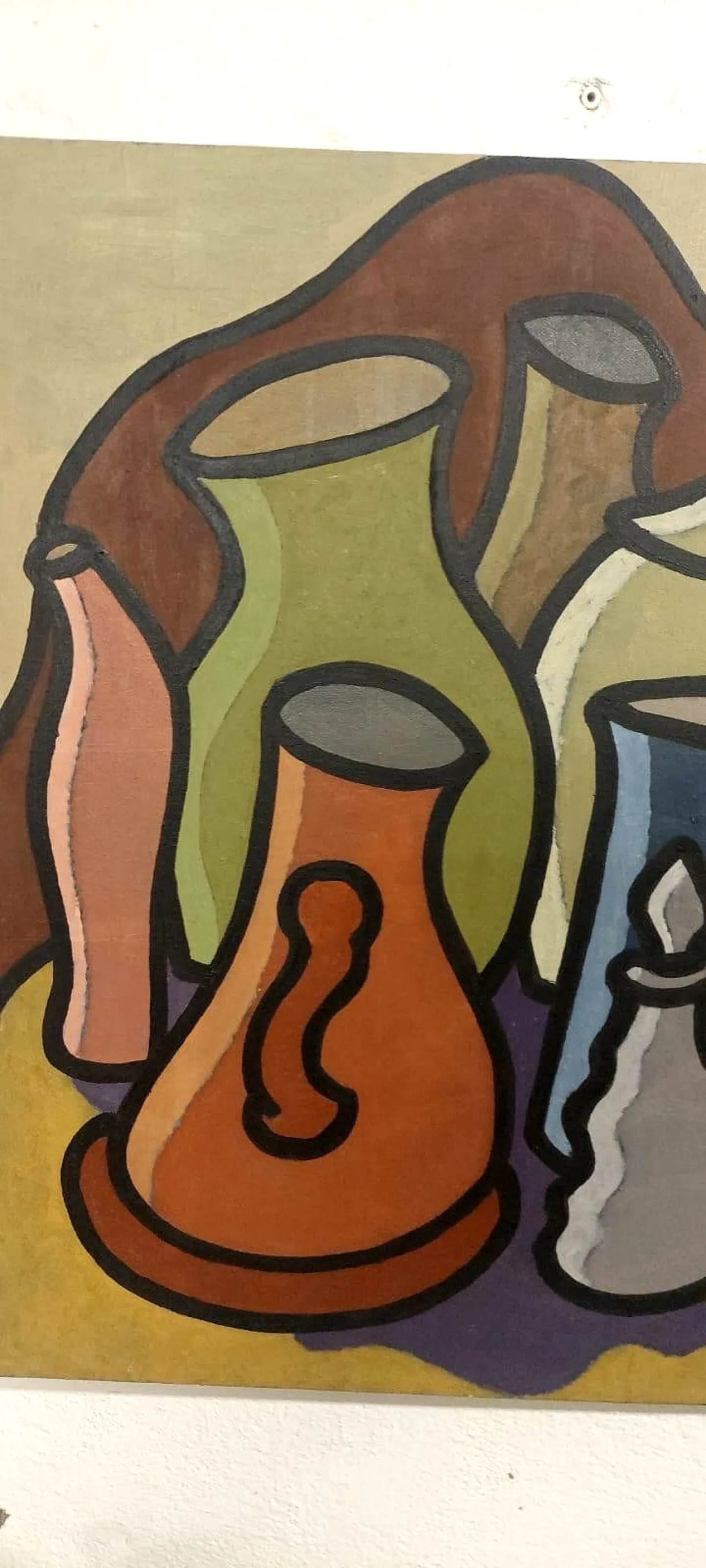 Still life by Franco Prayer, oil on canvas, 20th century 3