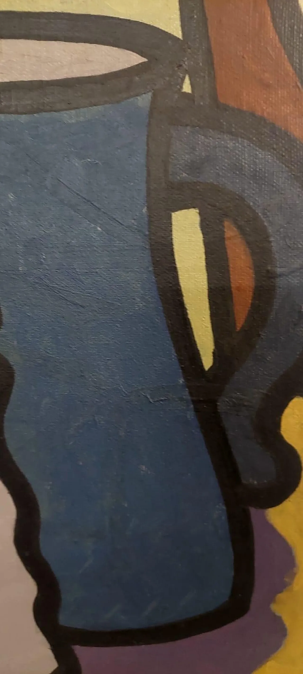 Still life by Franco Prayer, oil on canvas, 20th century 5