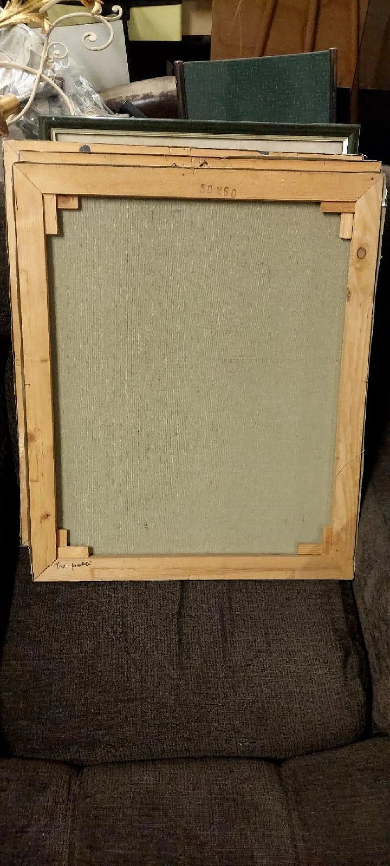 Still life by Franco Prayer, oil on canvas, 20th century 8