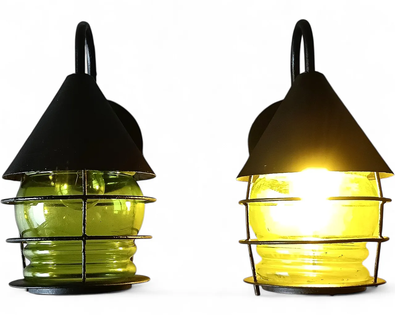 Appliques stile industrial-marina, anni '60 18